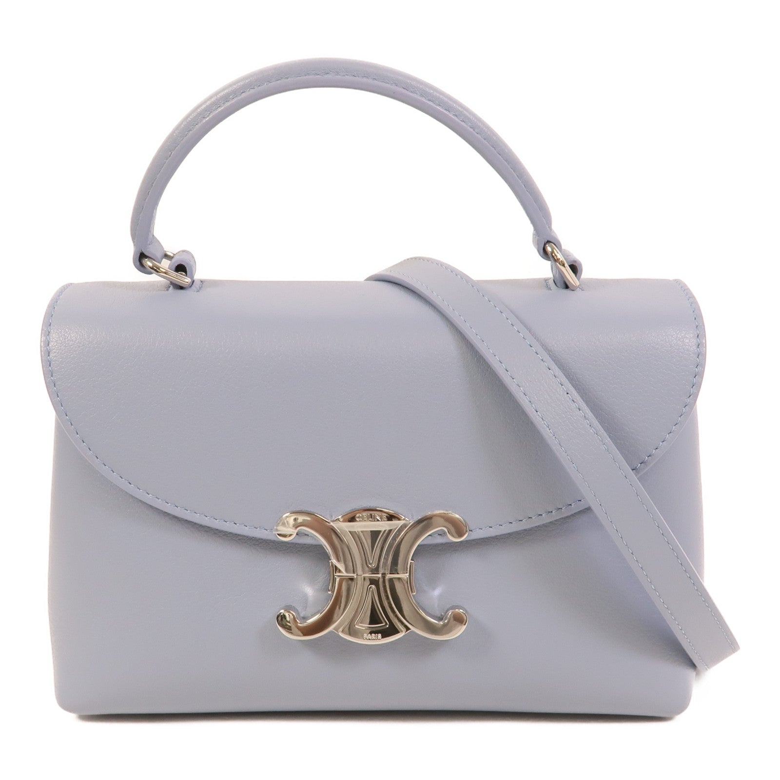CELINE 牛皮皮革Teen Nino手挽肩背兩用袋