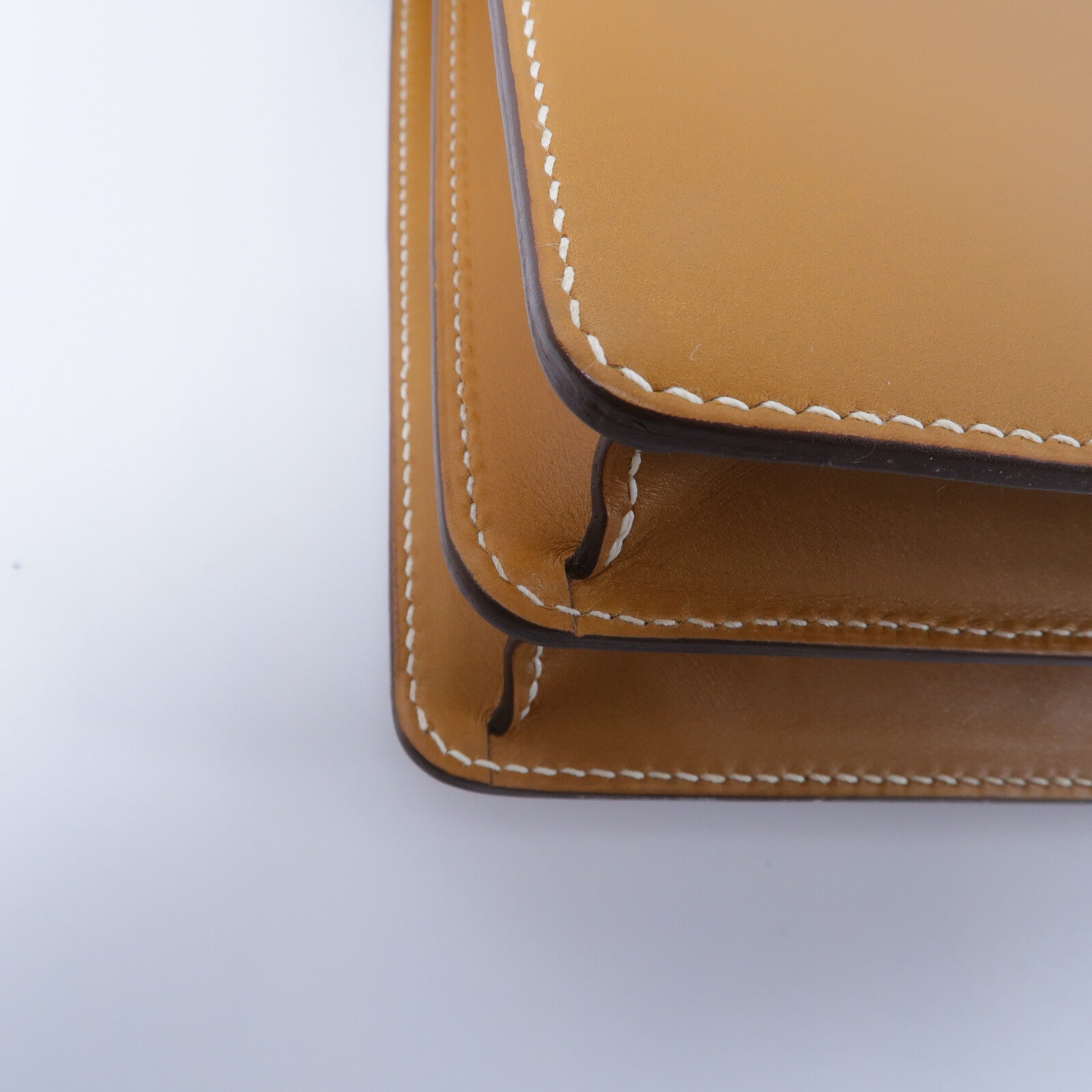 HERMES Barenia皮革Roulis 23肩背袋Naturel