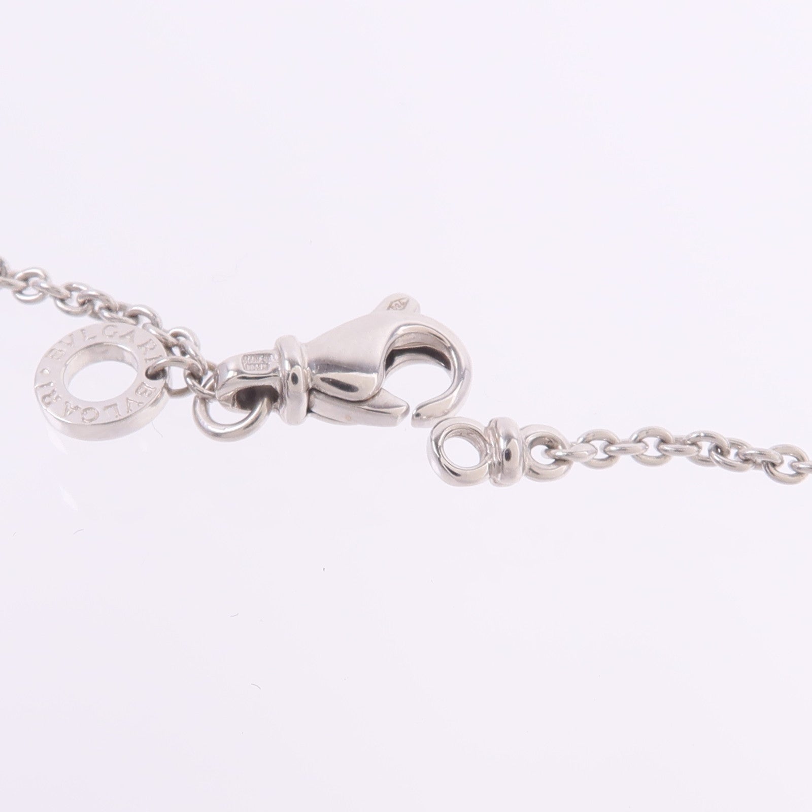 BVLGARI 18K白金B-zero1項鍊