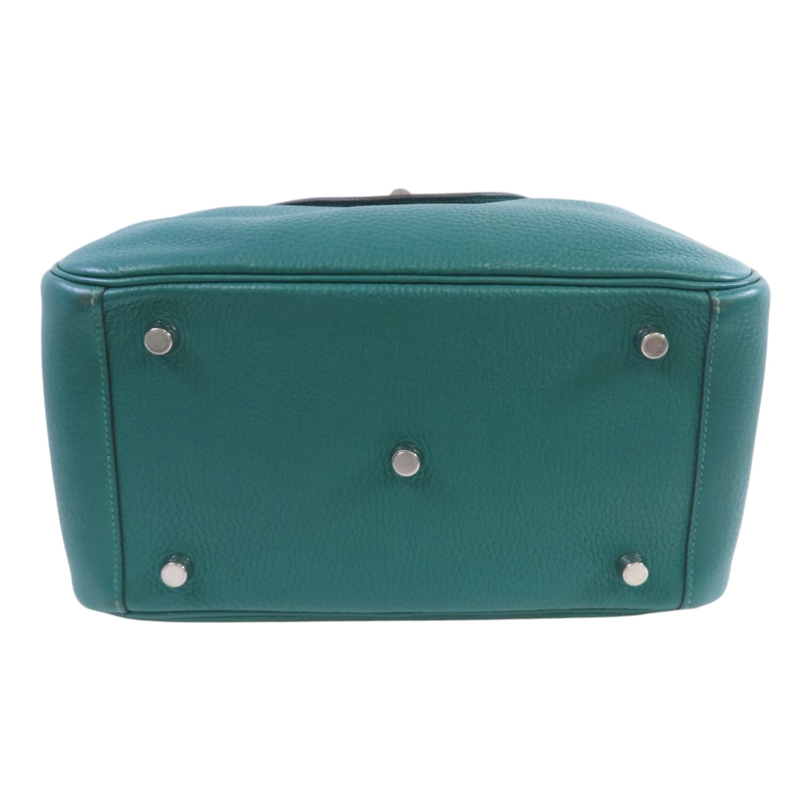 HERMES Clemence皮革Lindy 26 Shoulder Bag銀扣肩背袋