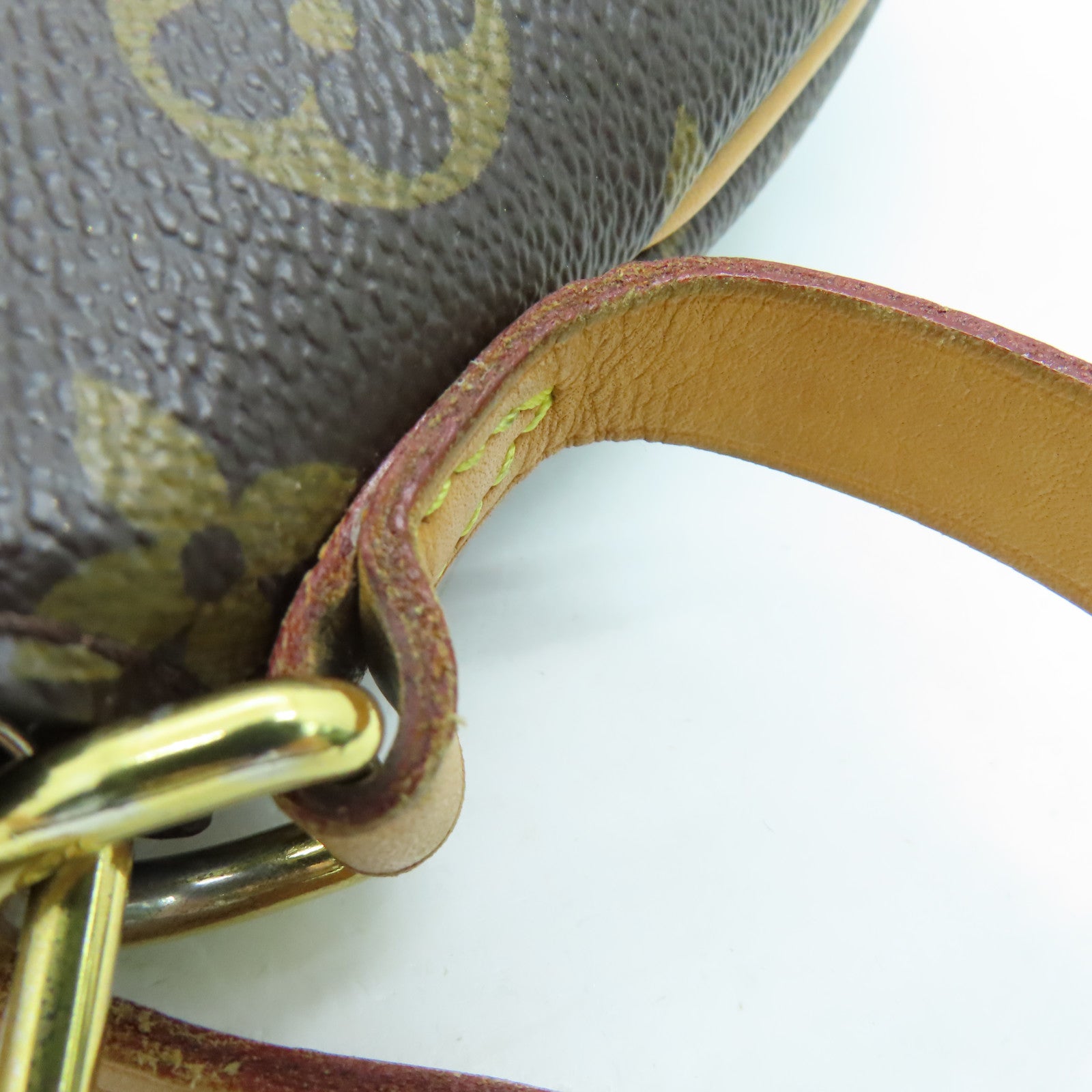 LOUIS VUITTON Monogram Turenne MM Shoulder Bag金扣手挽肩背两用袋啡色