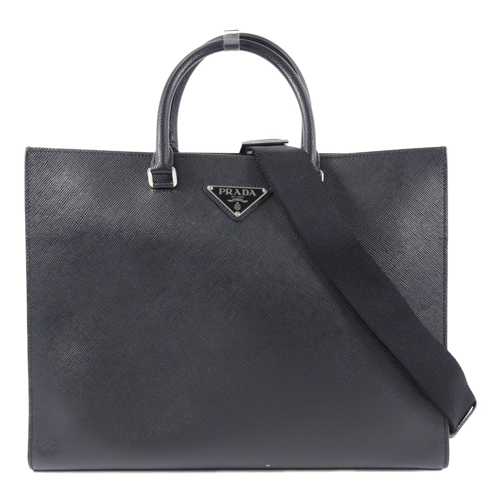 PRADA 牛皮皮革2 Way Shoulder手挽肩背兩用袋