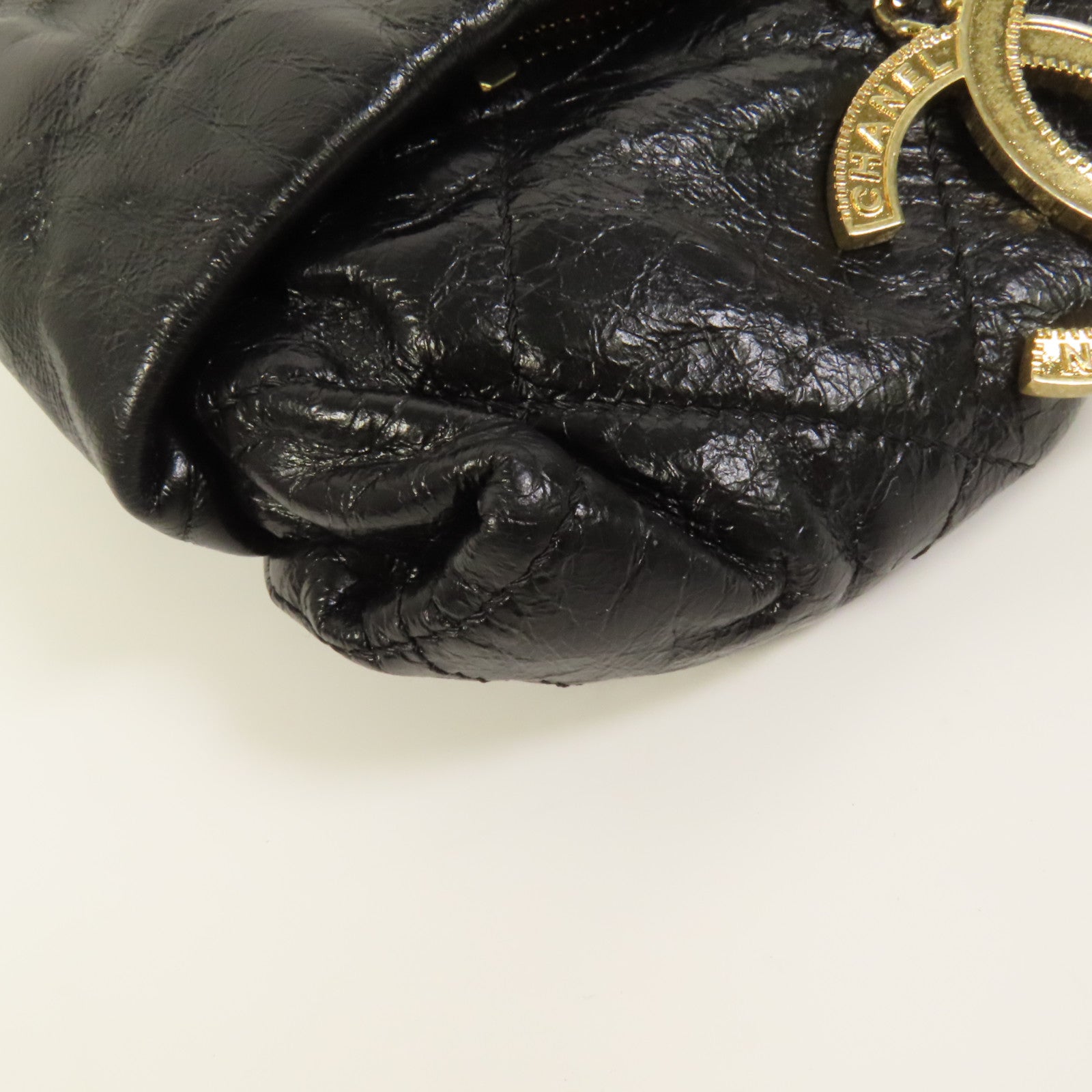 CHANEL 牛皮皮革 Bombay Baluchon金扣肩背袋