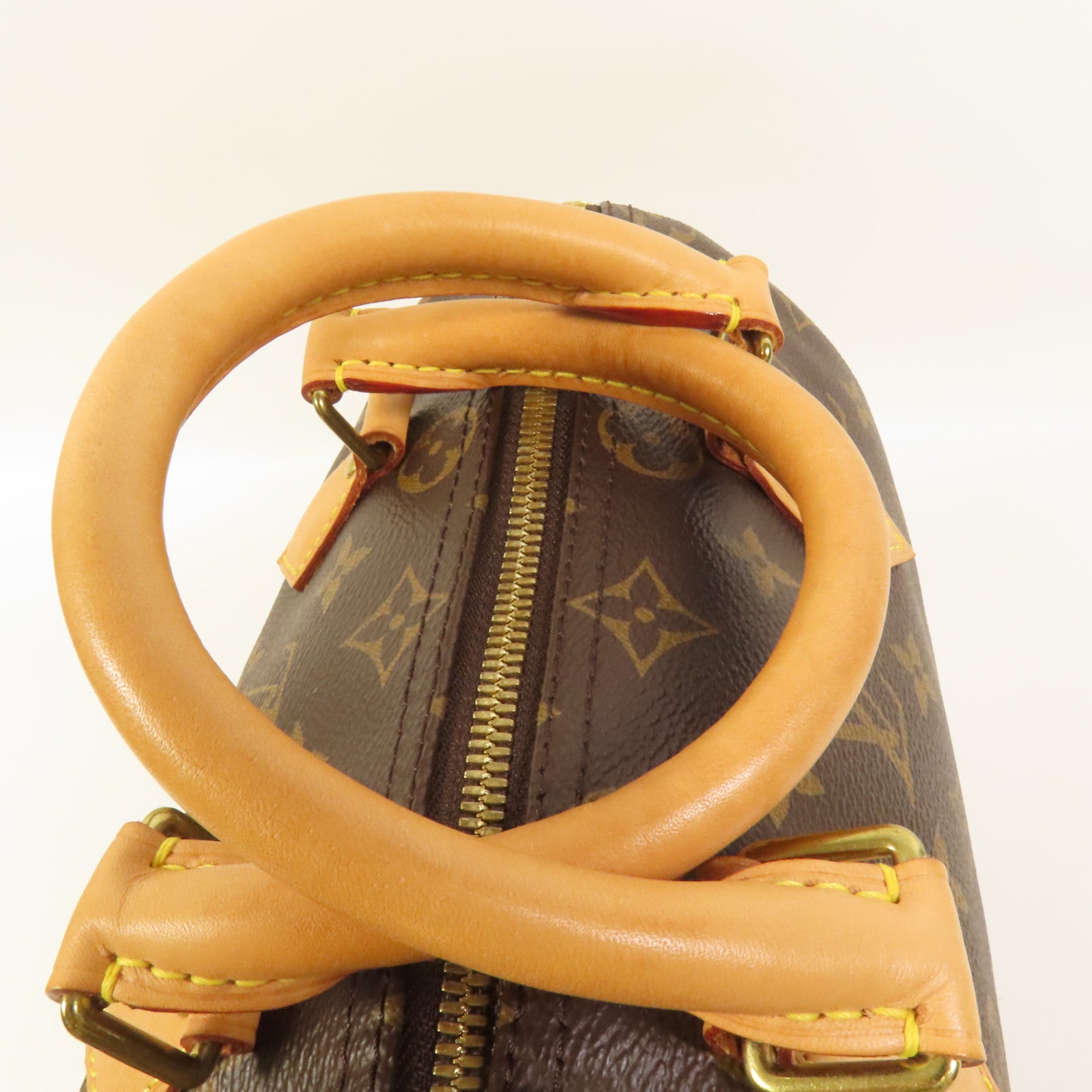 LOUIS VUITTON Monogram Speedy Bandouliere 25金扣手挽肩背兩用袋