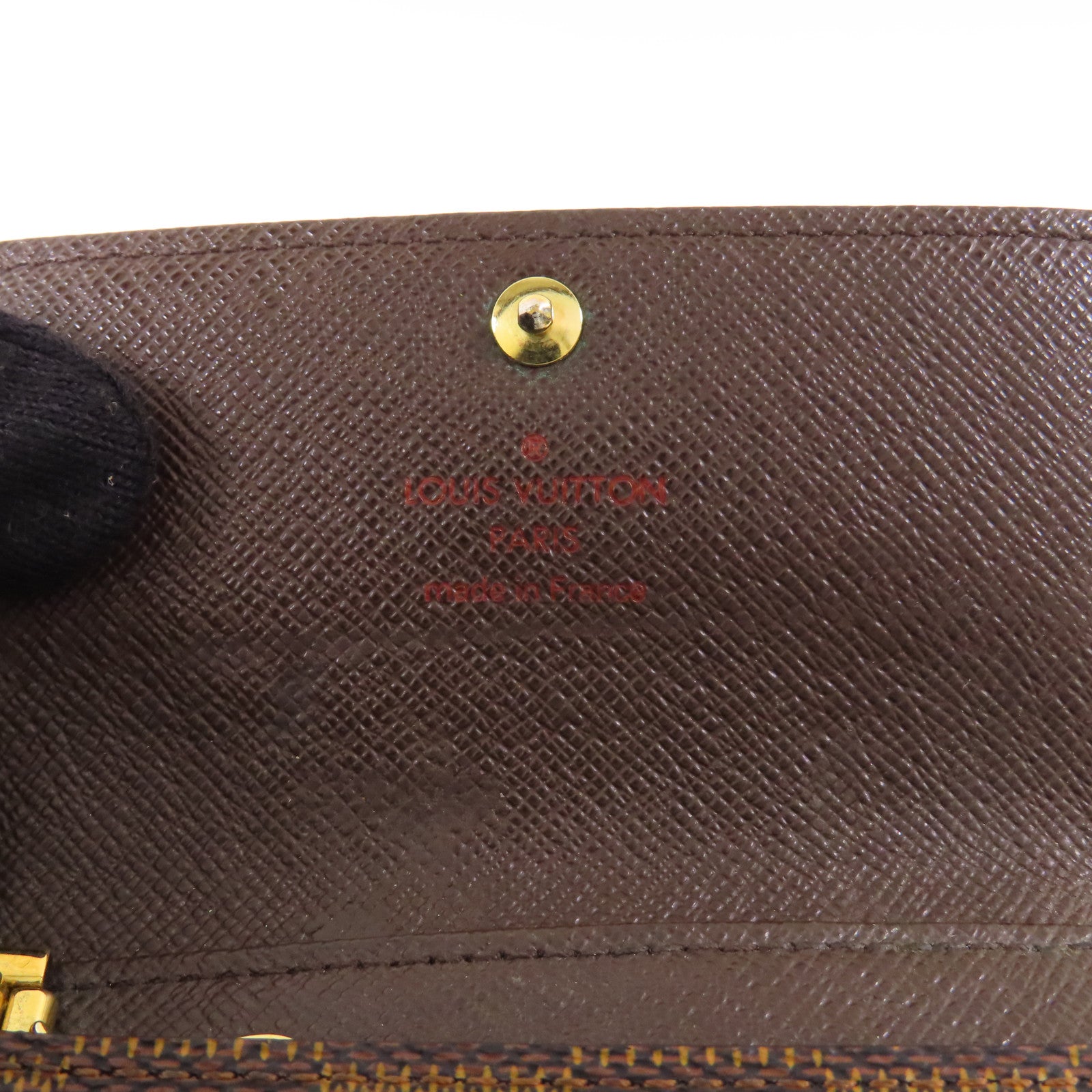 LOUIS VUITTON Damier Key Case金扣鎖匙包