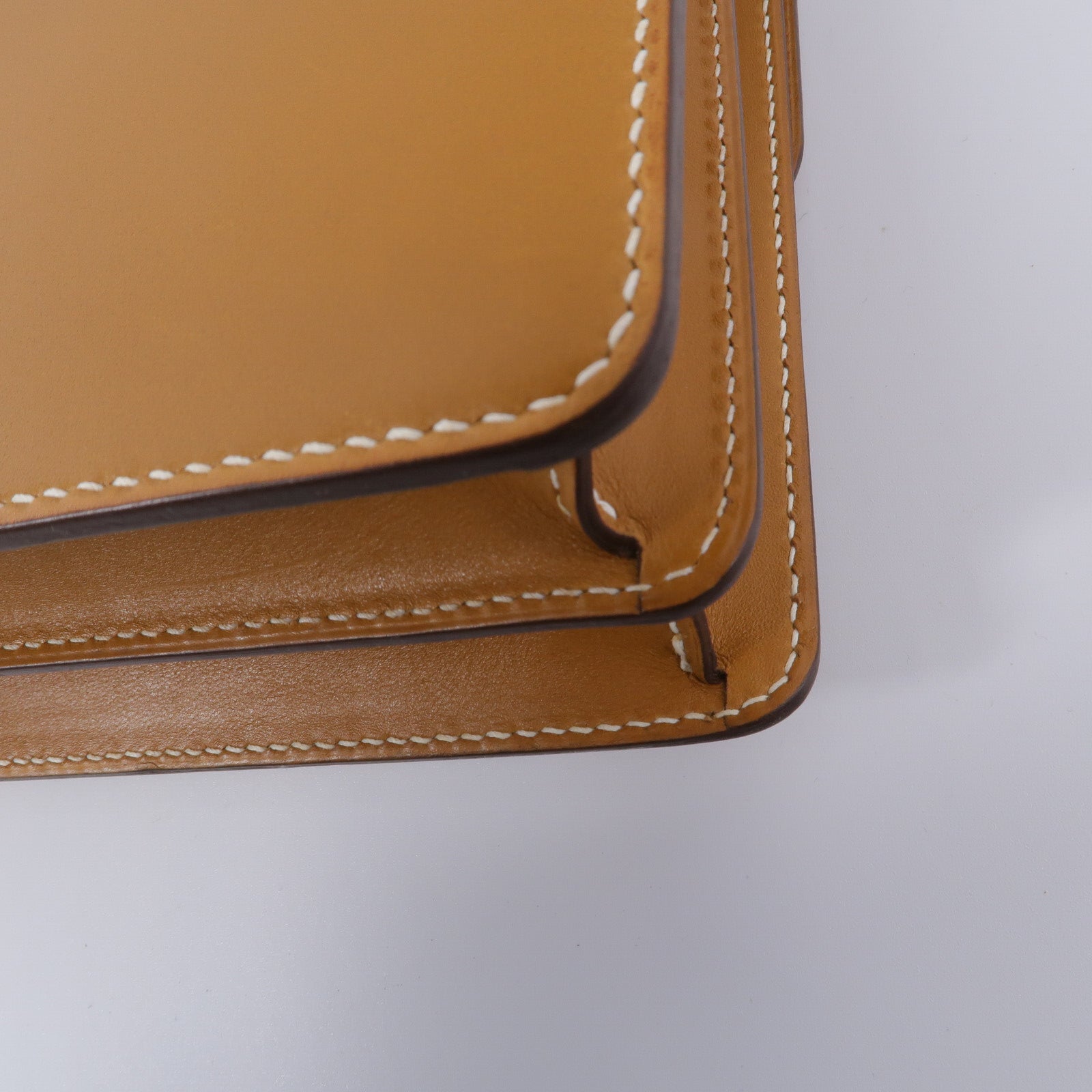 HERMES Barenia皮革Roulis 23肩背袋Naturel