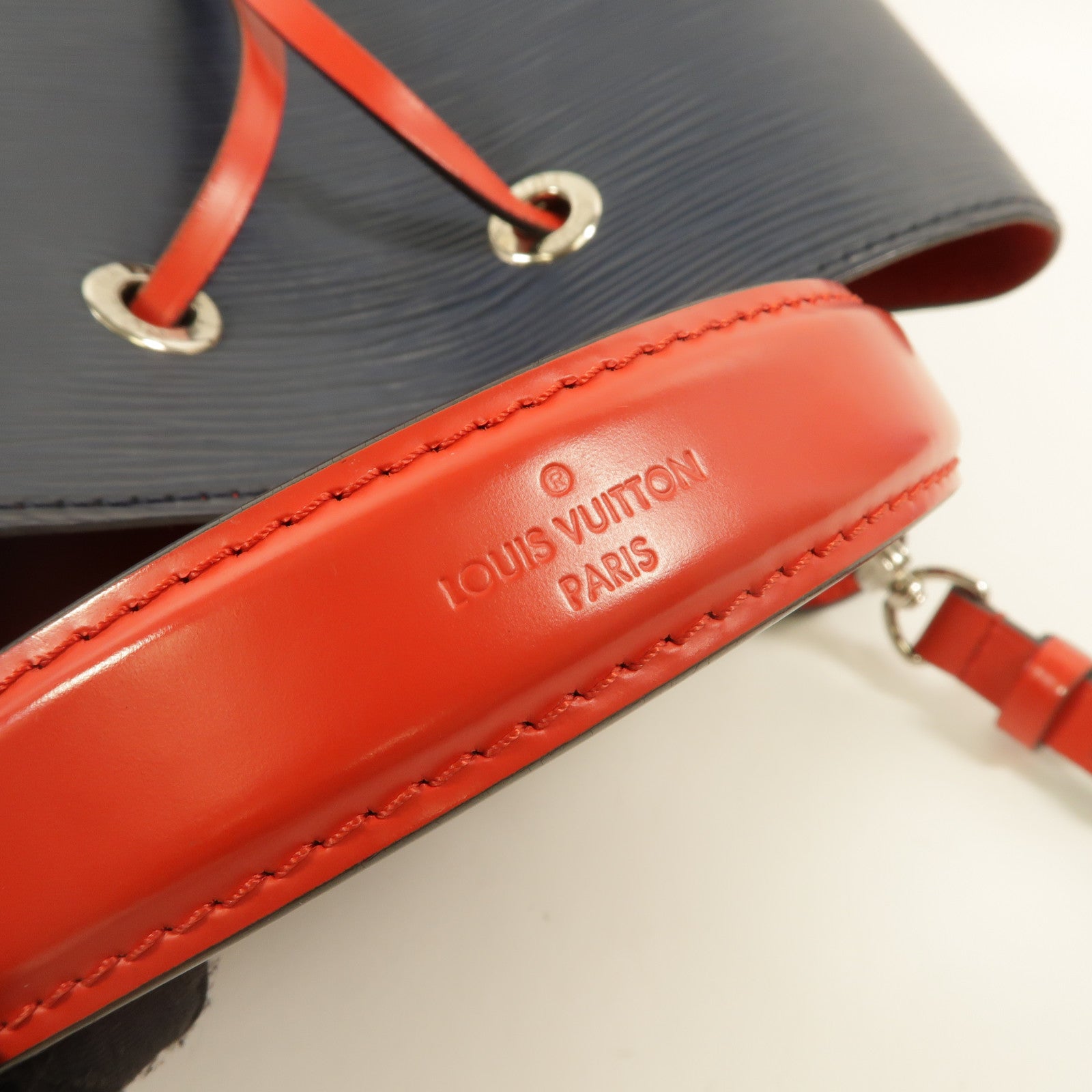 LOUIS VUITTON Epi NeoNoe MM銀扣手挽肩背兩用袋