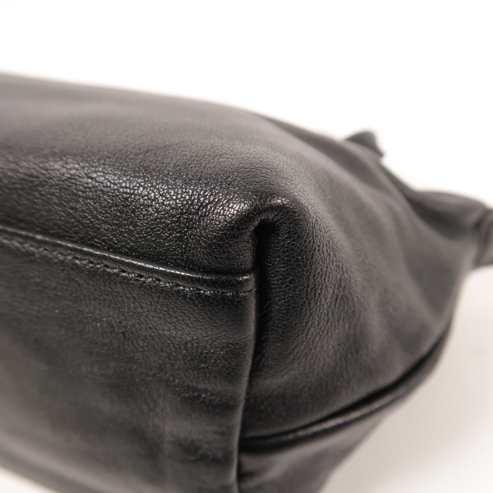 Longchamp 皮革手挽肩背兩用袋