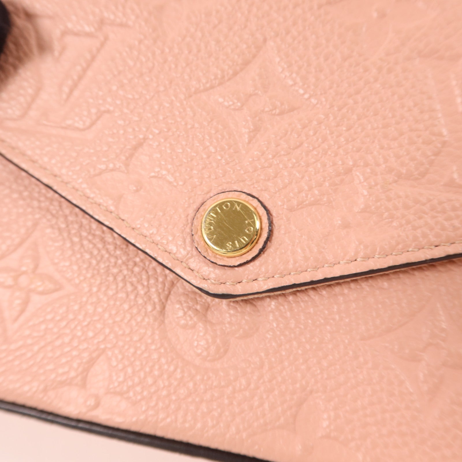 LOUIS VUITTON 【激減優惠】Monogram Empreinte Felicie Pochette金扣鏈帶肩背袋