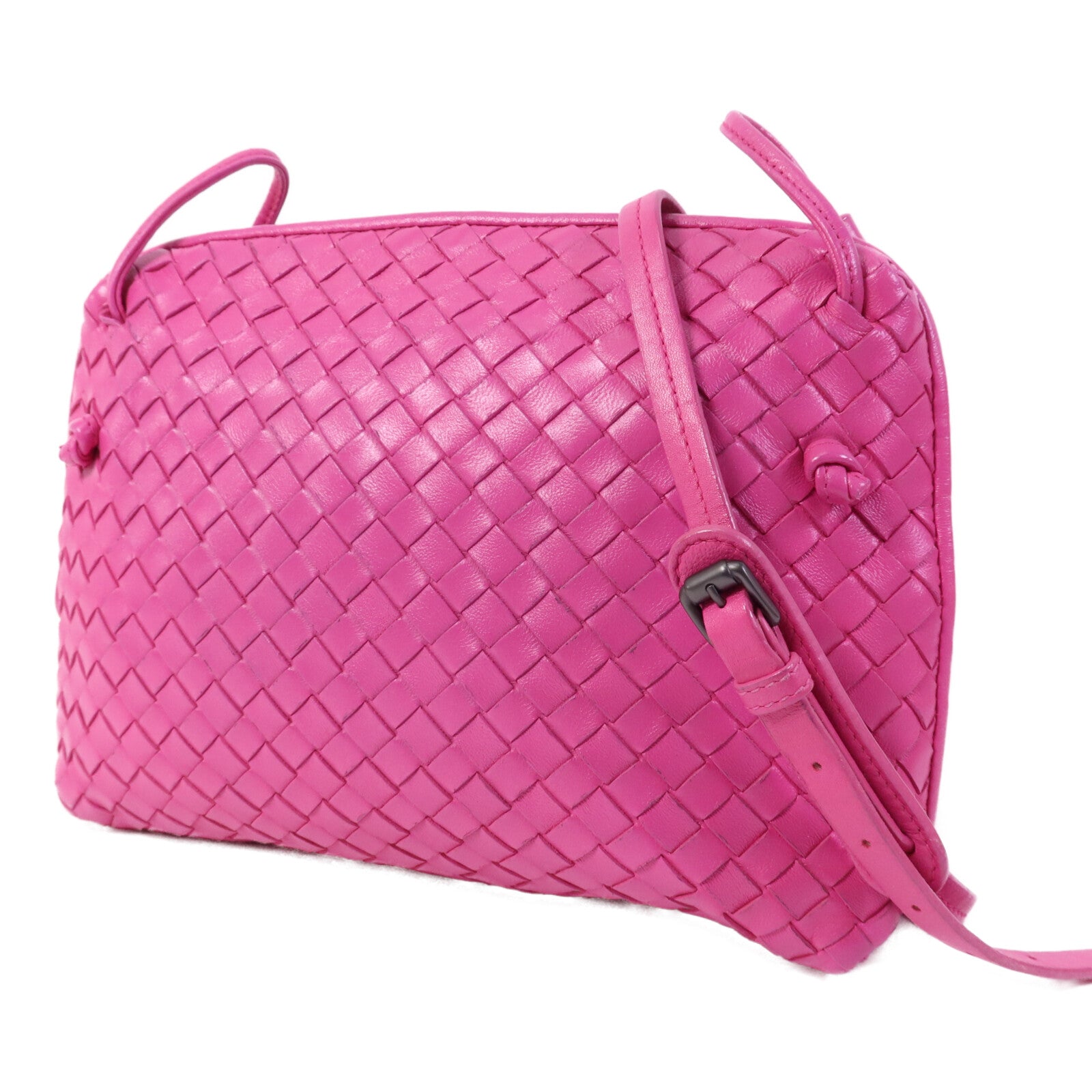 BOTTEGA VENETA 羊皮皮革Nodini肩背袋