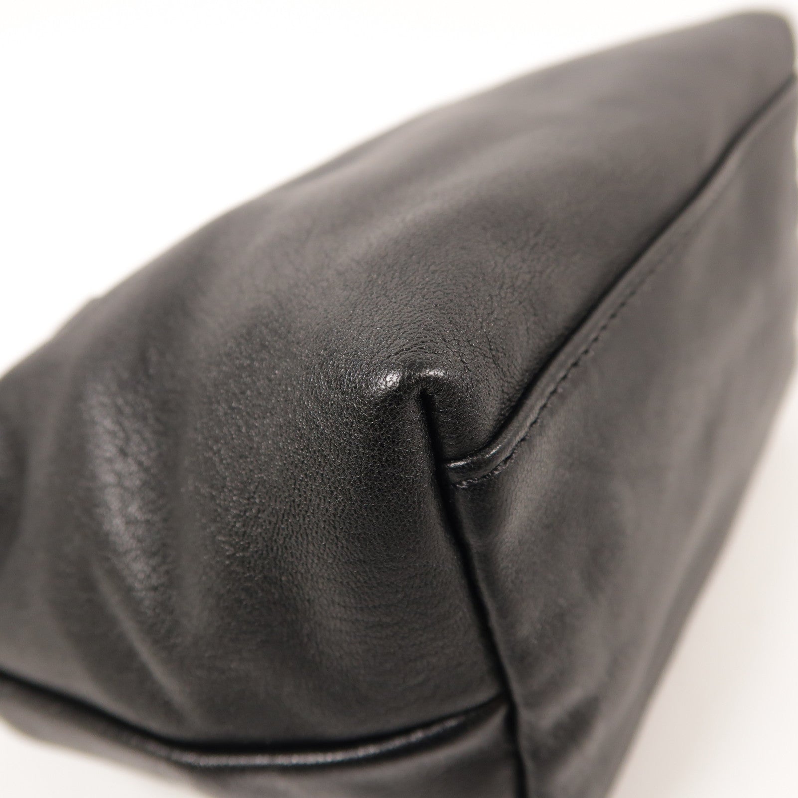Longchamp 皮革手挽肩背兩用袋