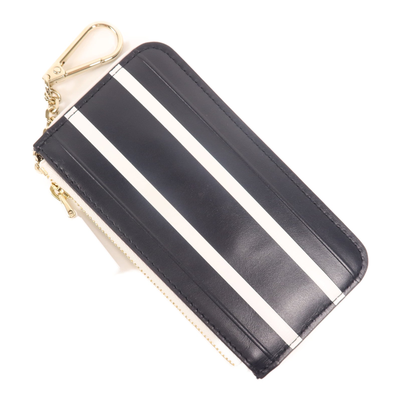 Dior 牛皮皮革Key Chain金扣鎖匙包