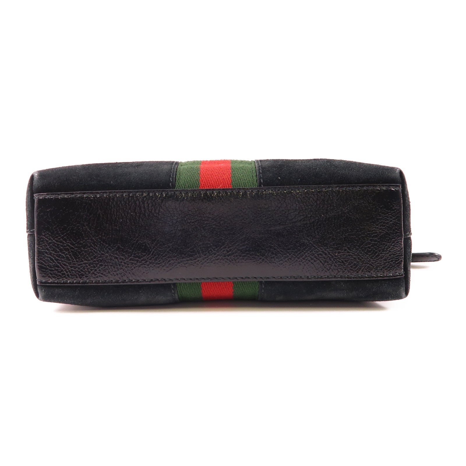 GUCCI 麂皮皮革Ophidia金扣肩背袋