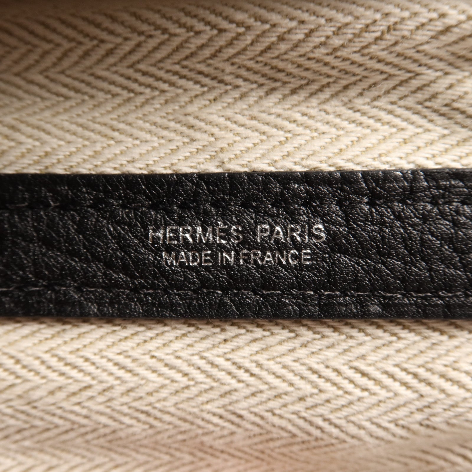 HERMES Negonda皮革GardenParty PM銀扣手挽袋