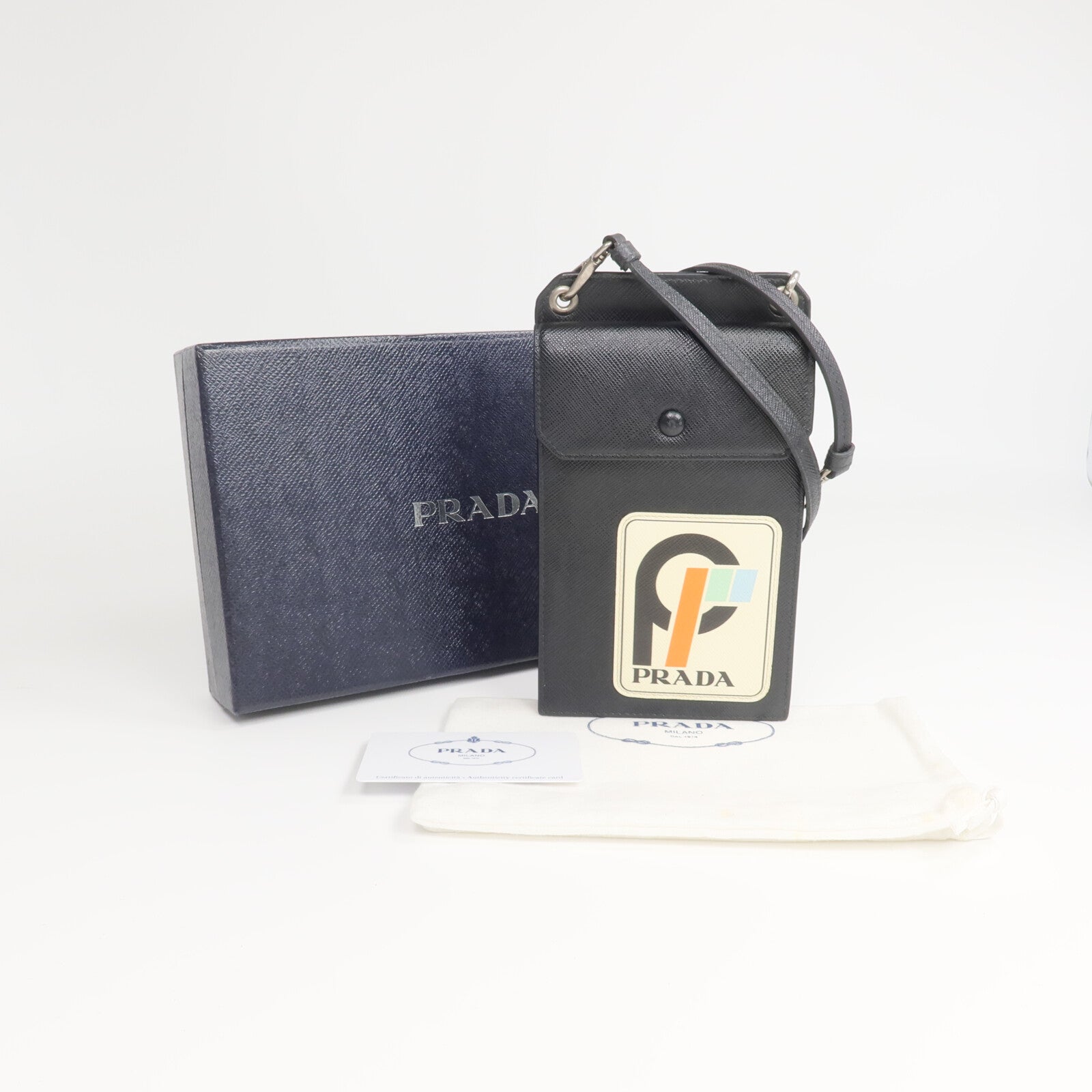 PRADA Saffiano皮革Phone Bag手機袋