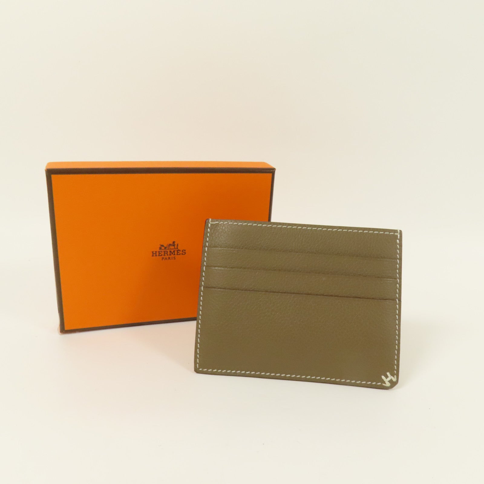HERMES Evercolor皮革Card Holder卡片套