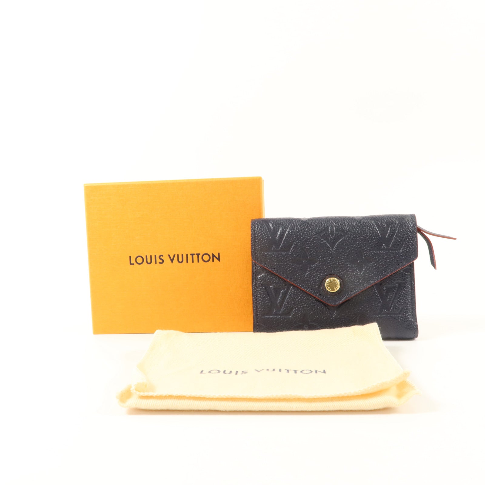 LOUIS VUITTON Monogram Empreinte Victorine Wallet錢包