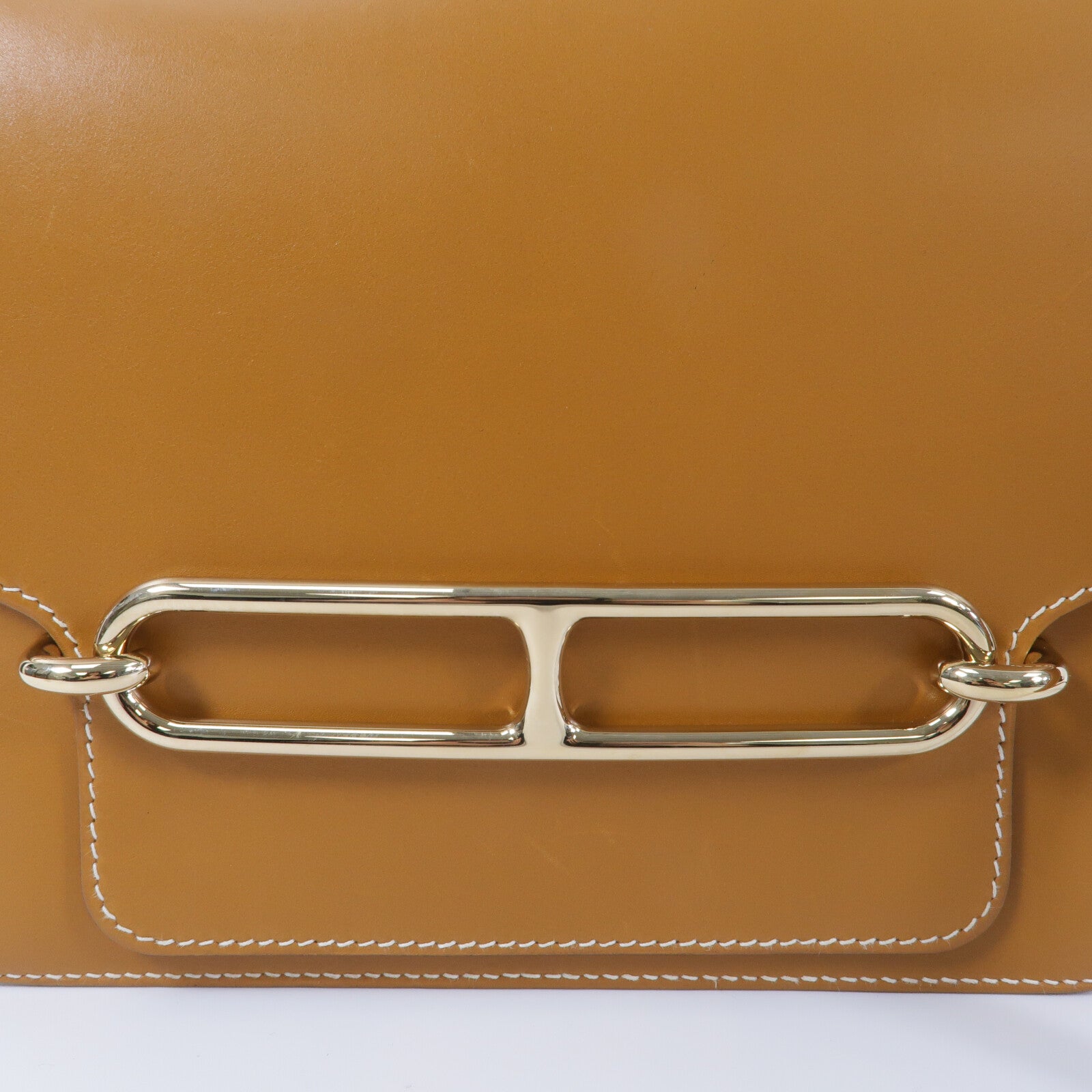 HERMES Barenia皮革Roulis 23肩背袋Naturel