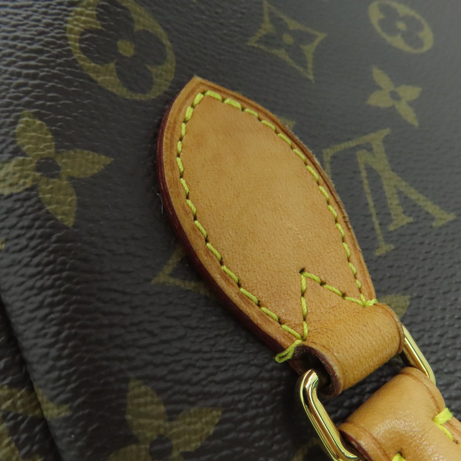 LOUIS VUITTON Monogram Turenne MM Shoulder Bag金扣手挽肩背两用袋啡色