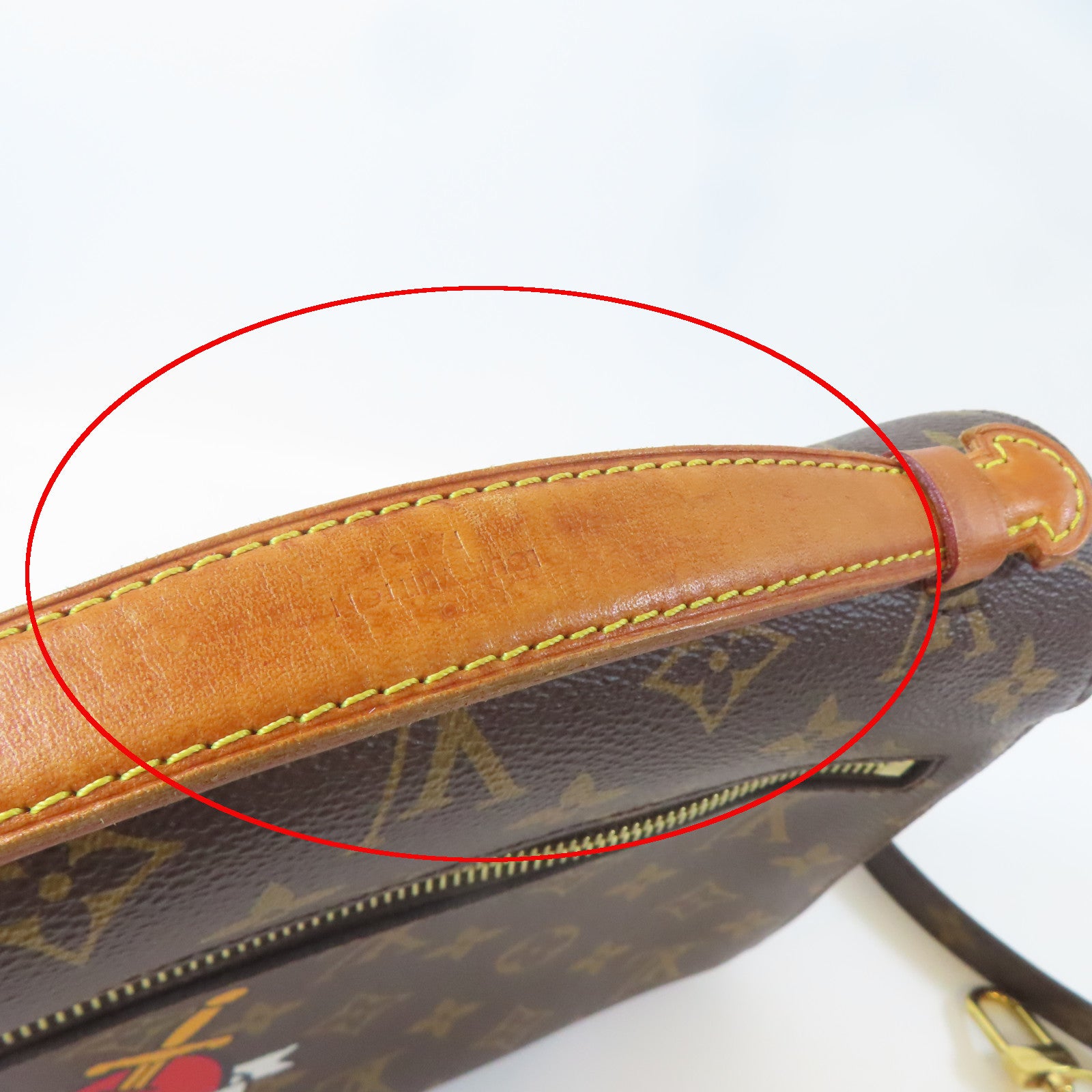 LOUIS VUITTON Monogram Patches Pochette Metis MM金扣手挽肩背兩用袋啡色