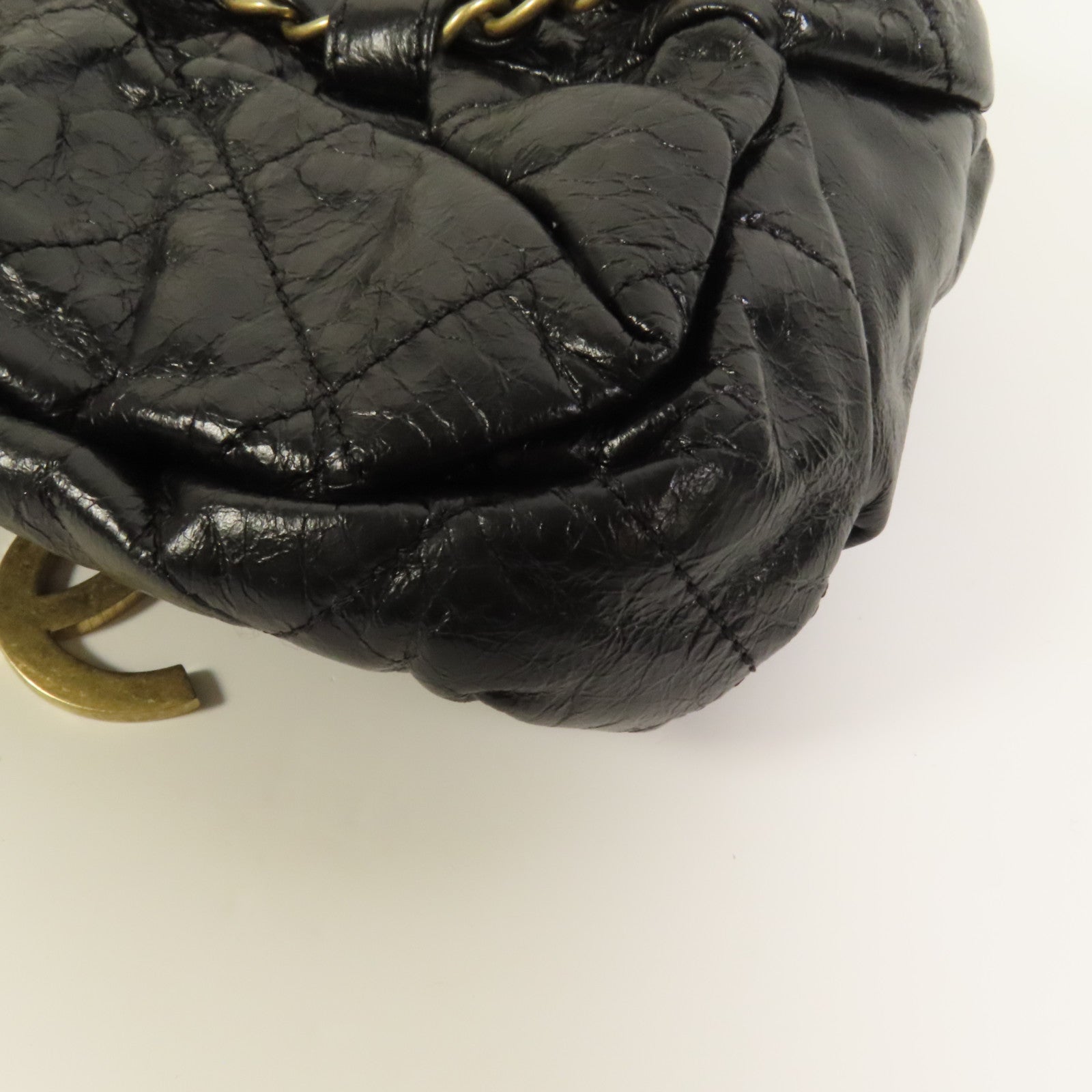 CHANEL 牛皮皮革 Bombay Baluchon金扣肩背袋