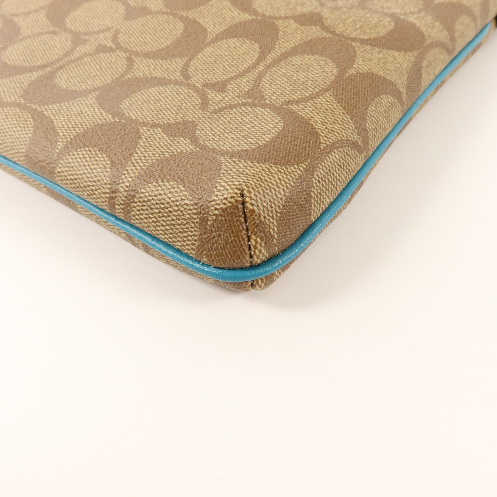 COACH 塗層帆布Shoulder Bag肩背袋