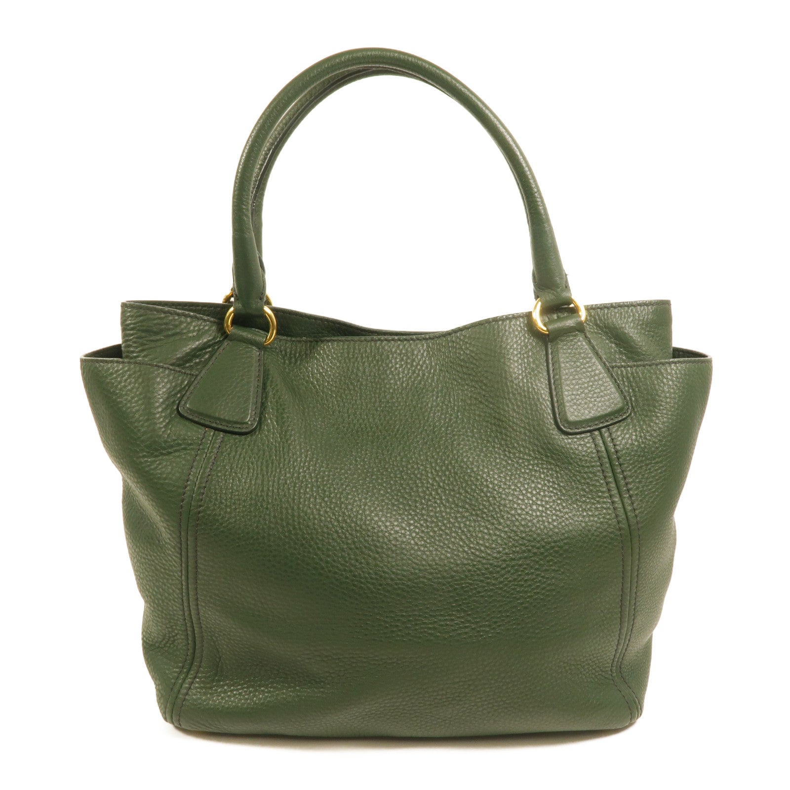 PRADA 牛皮皮革Side Pocket 2 Way Shoulder Bag手挽肩背兩用袋