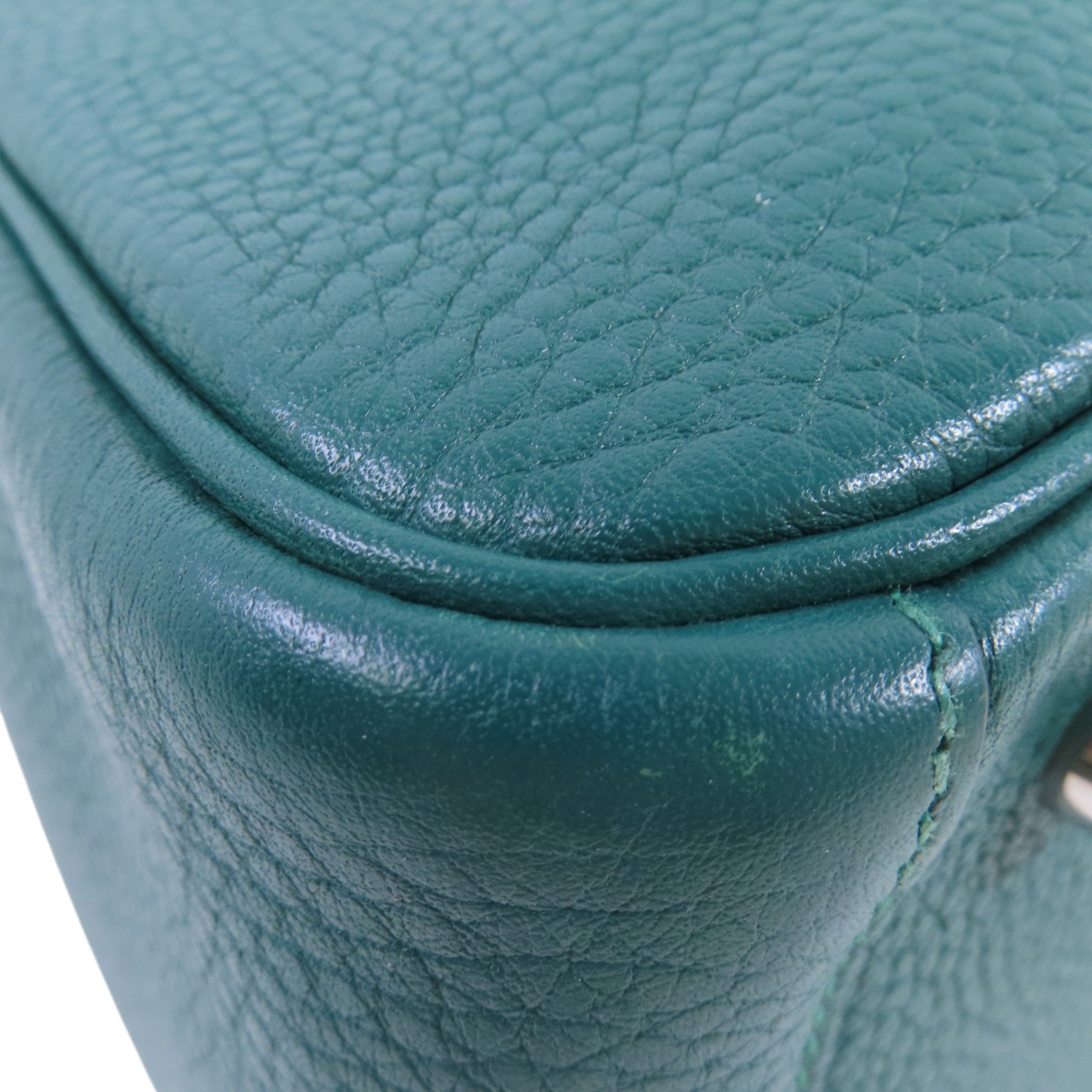 HERMES Clemence皮革Lindy 26 Shoulder Bag銀扣肩背袋
