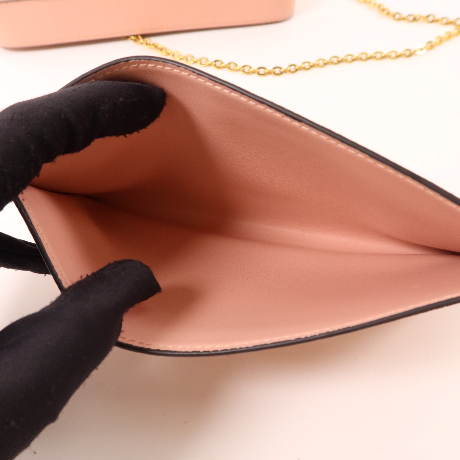 LOUIS VUITTON 【激減優惠】Monogram Empreinte Felicie Pochette金扣鏈帶肩背袋