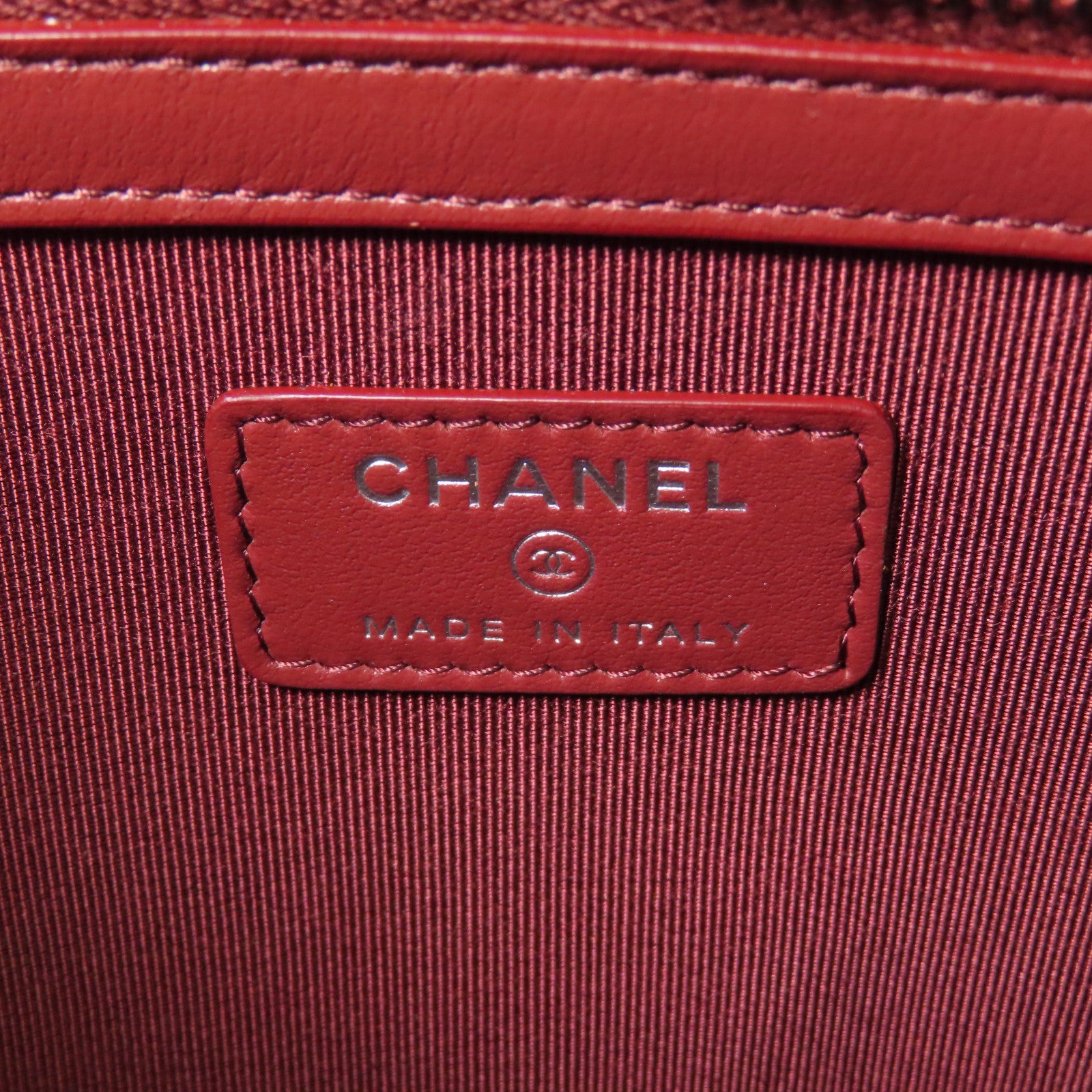CHANEL 牛皮皮革/Tweed Clutch手拿包