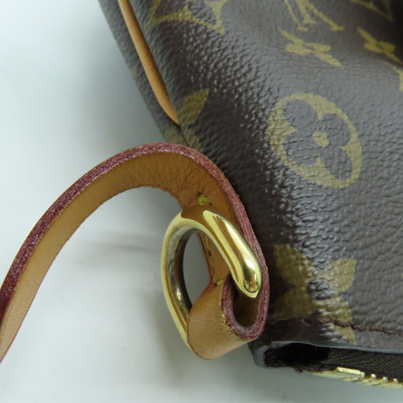 LOUIS VUITTON Monogram Turenne MM Shoulder Bag金扣手挽肩背两用袋啡色