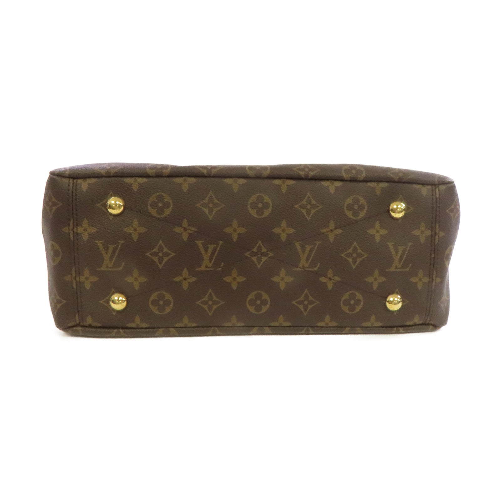 LOUIS VUITTON 【激減優惠】Monogram Pallas 2Way Shoulder Bag金扣手挽肩背兩用袋啡色/酒紅色