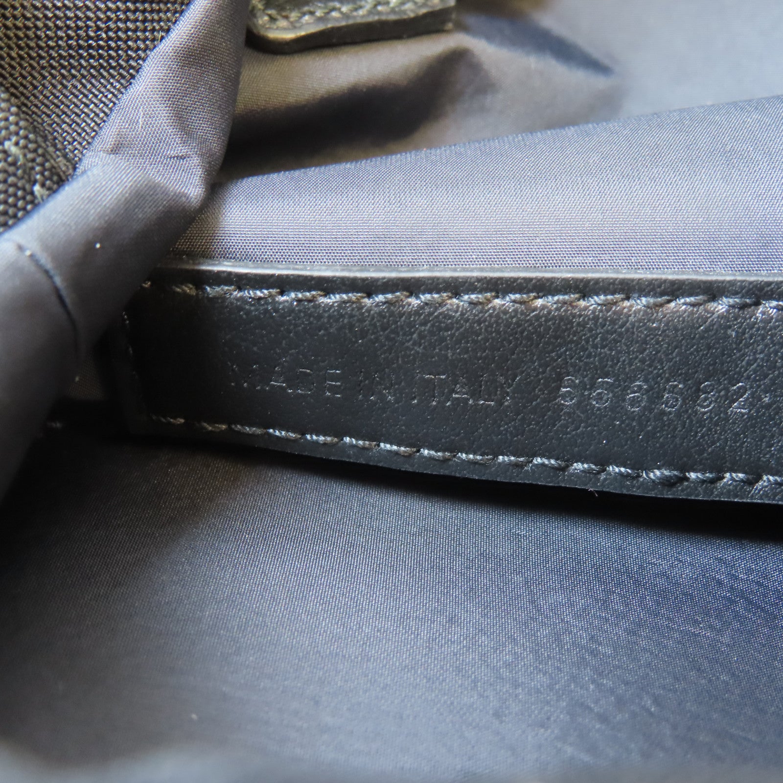 BALENCIAGA 尼龍Bucket銀扣手挽肩背兩用袋黑色