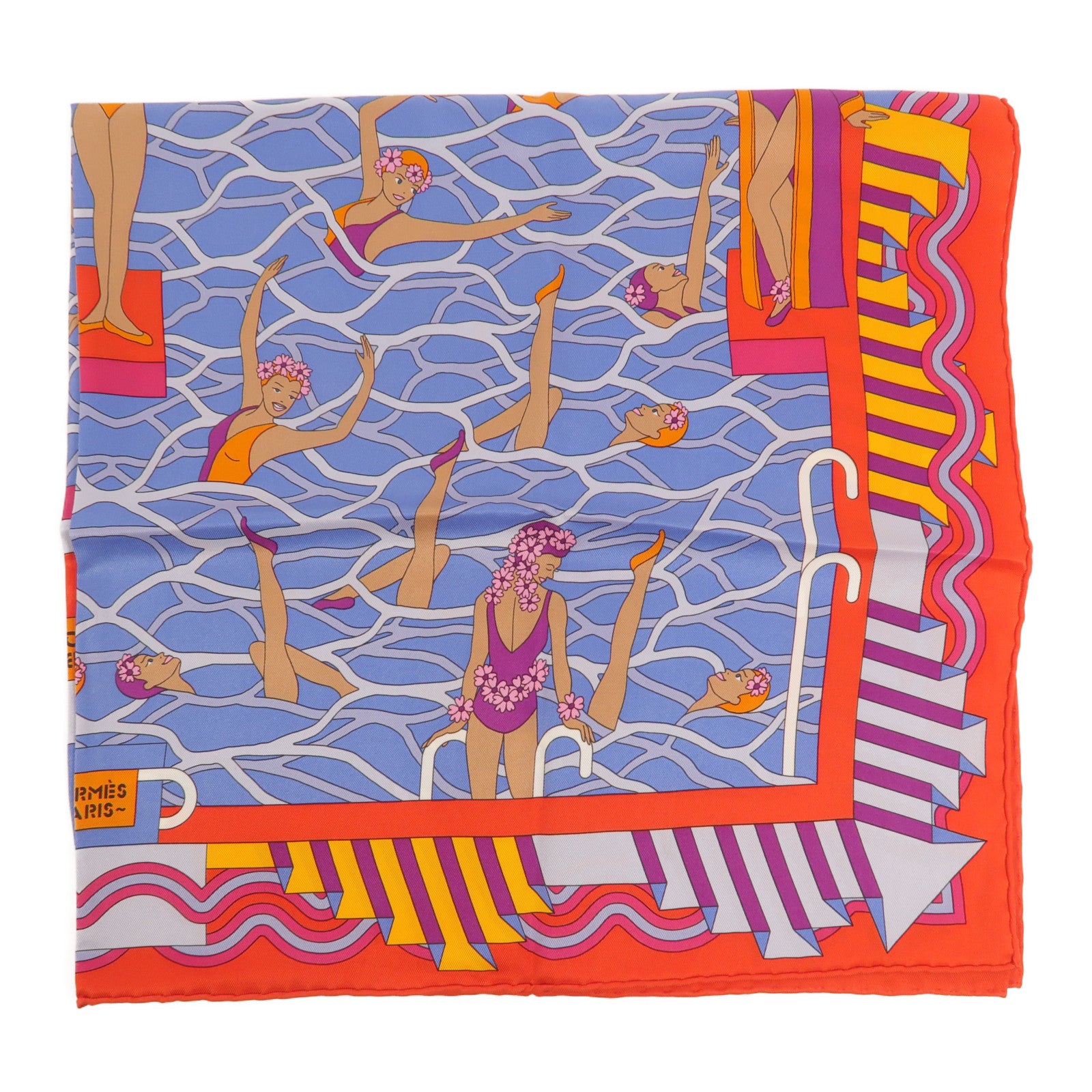 HERMES 絲質Scarf 70x70絲巾