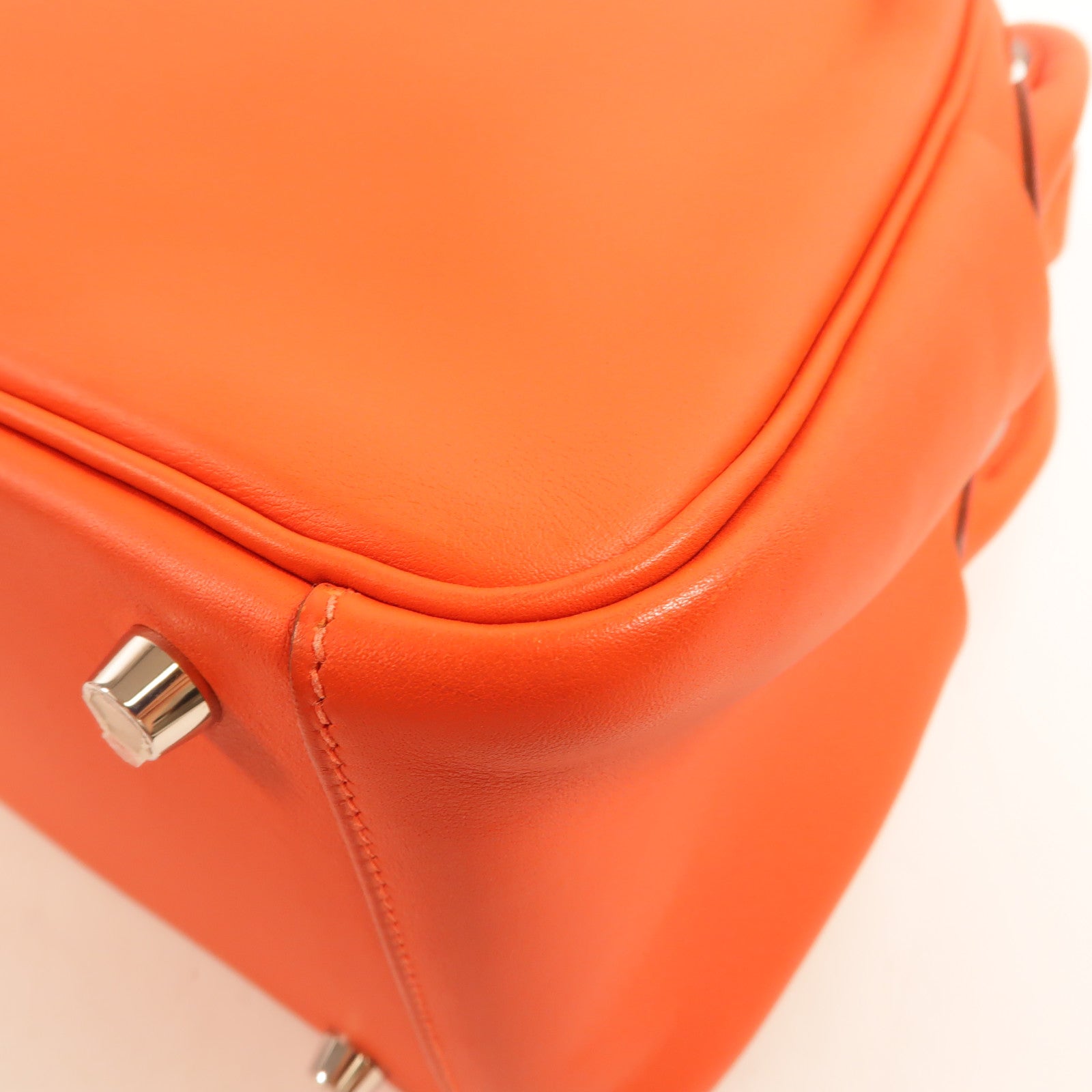 HERMES Swift皮革Lindy 26手挽肩背兩用袋Red