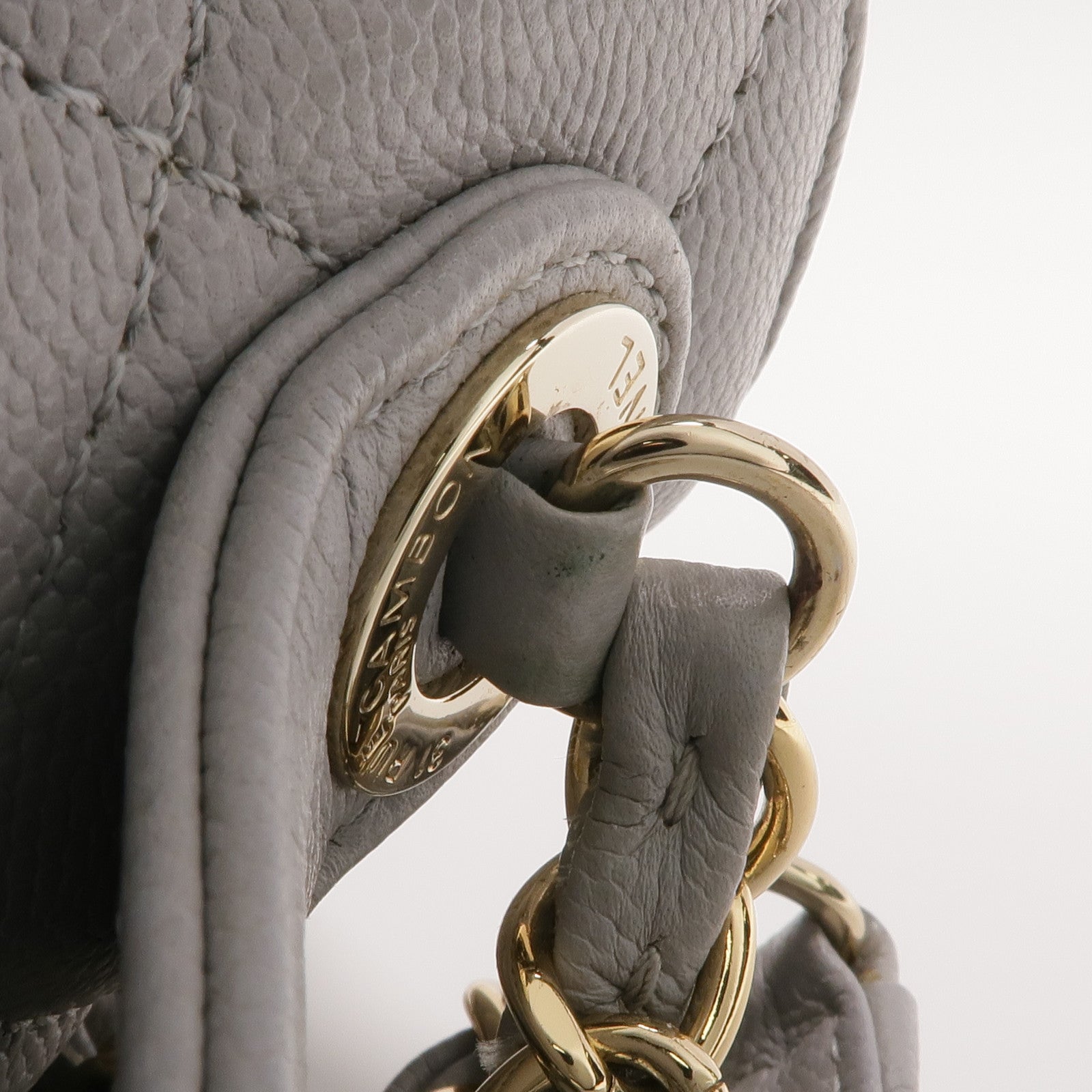 CHANEL 牛皮皮革Business Affinity金扣肩背袋