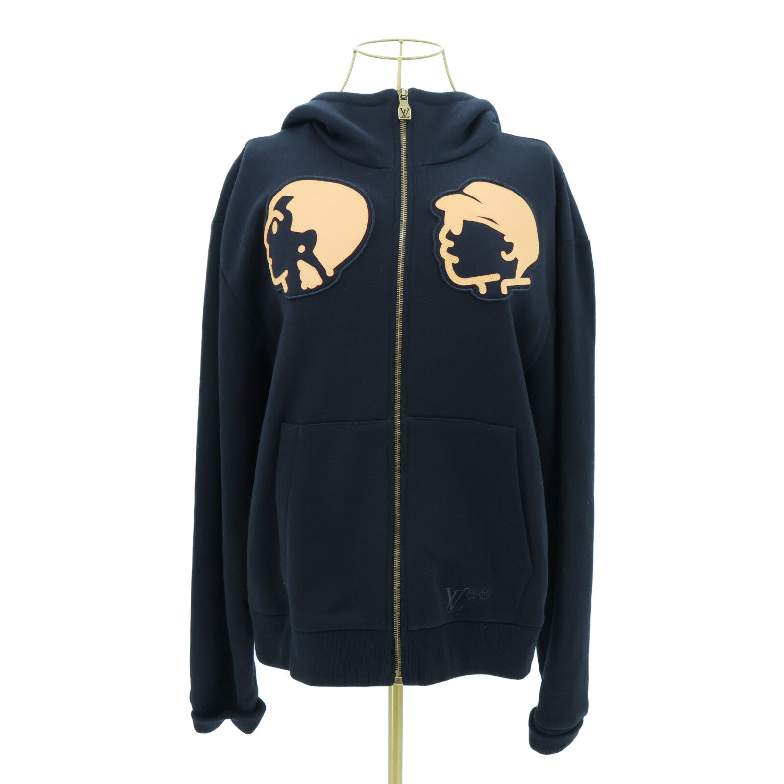 LOUIS VUITTON LV X Nigo Character Patch Zip 外套