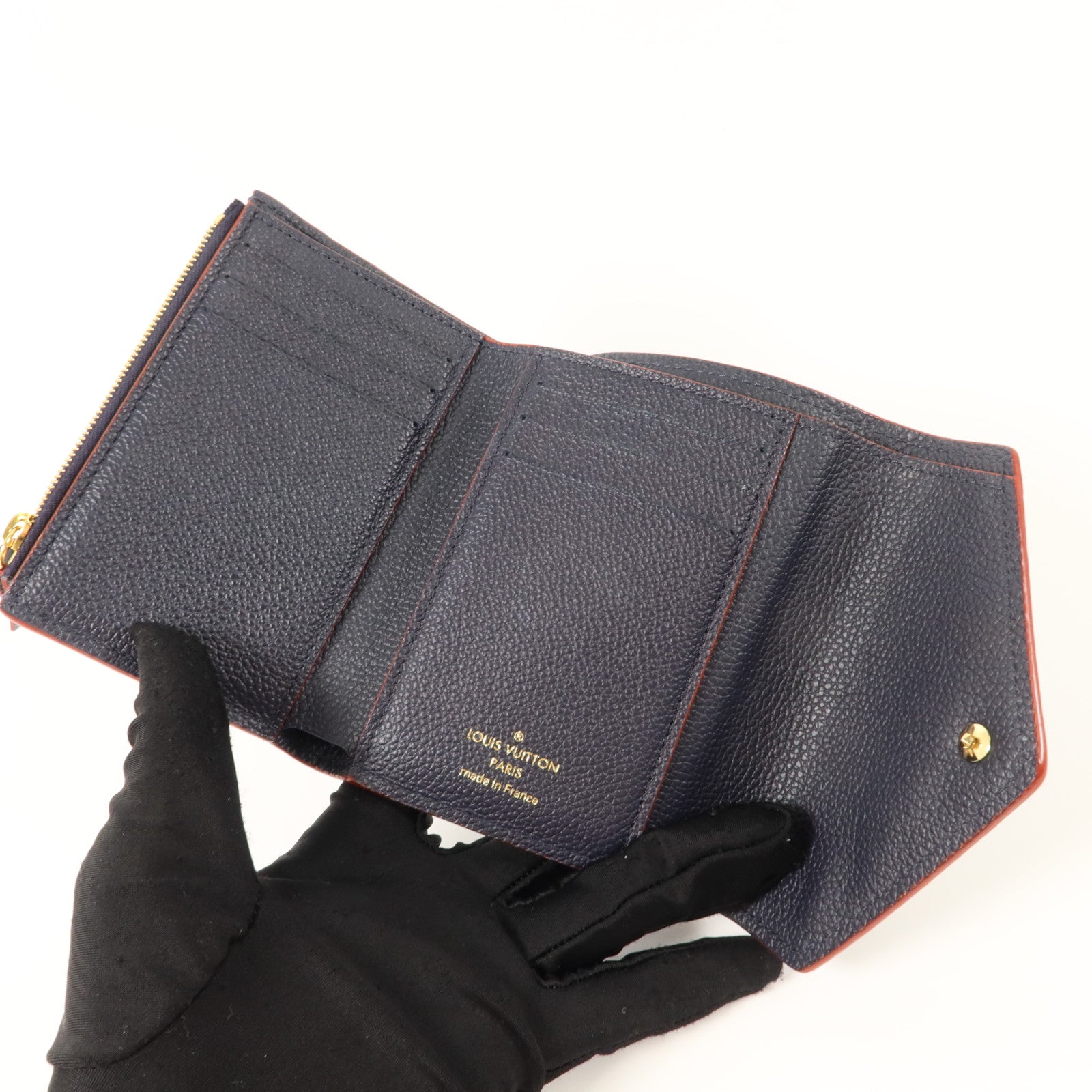 LOUIS VUITTON Monogram Empreinte Victorine Wallet錢包