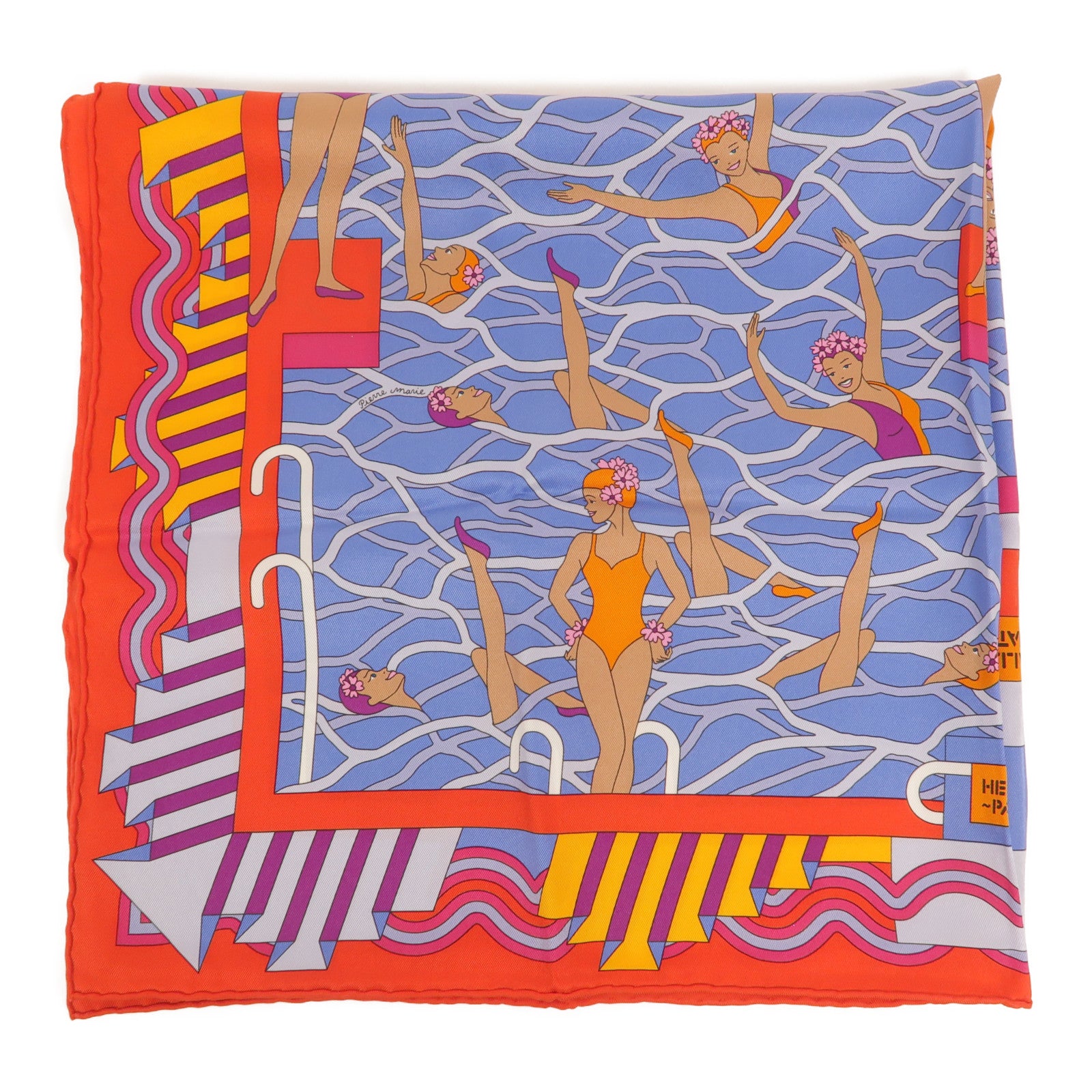 HERMES 絲質Scarf 70x70絲巾