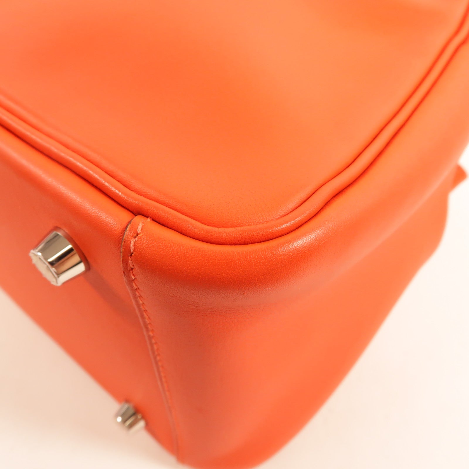 HERMES Swift皮革Lindy 26手挽肩背兩用袋Red