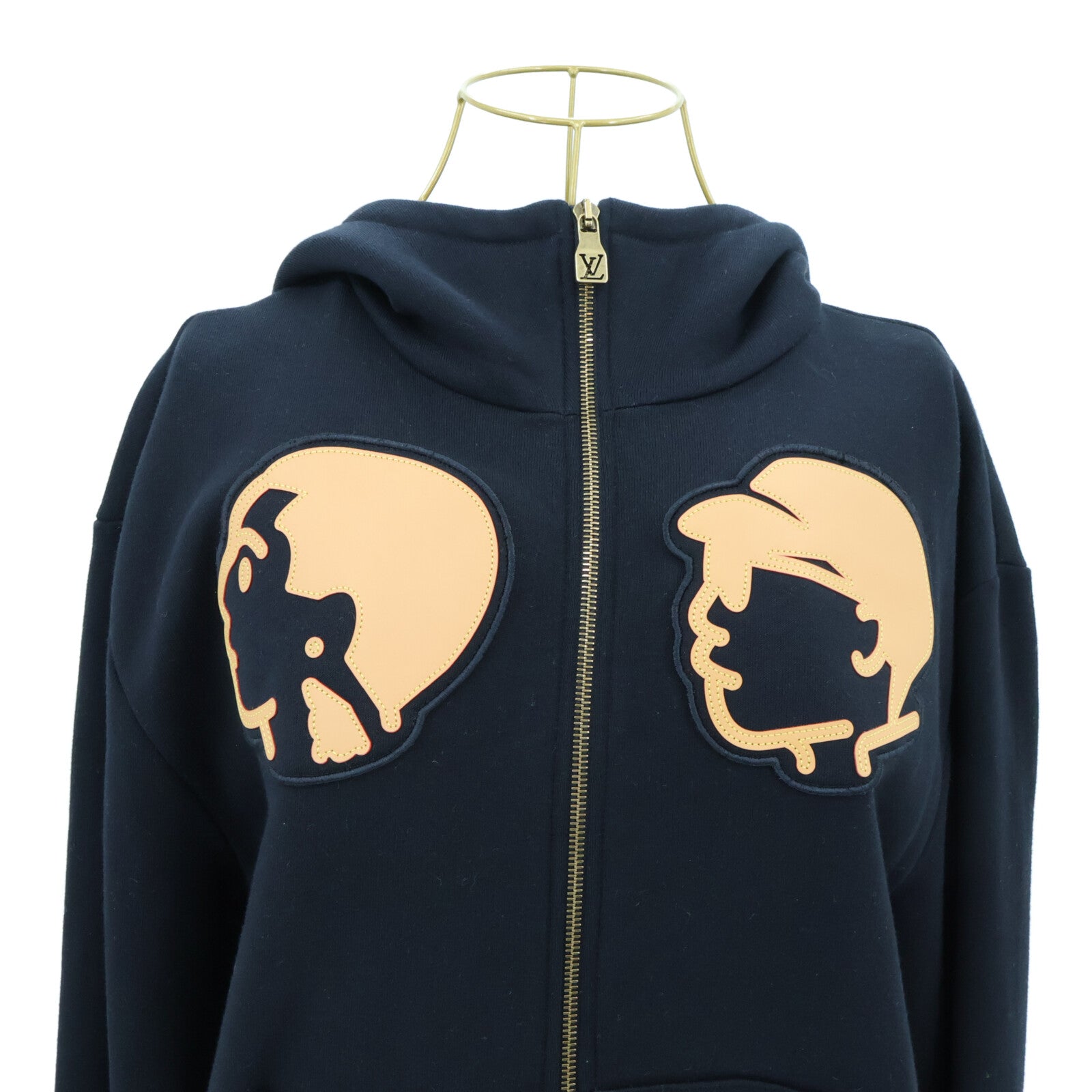 LOUIS VUITTON LV X Nigo Character Patch Zip 外套