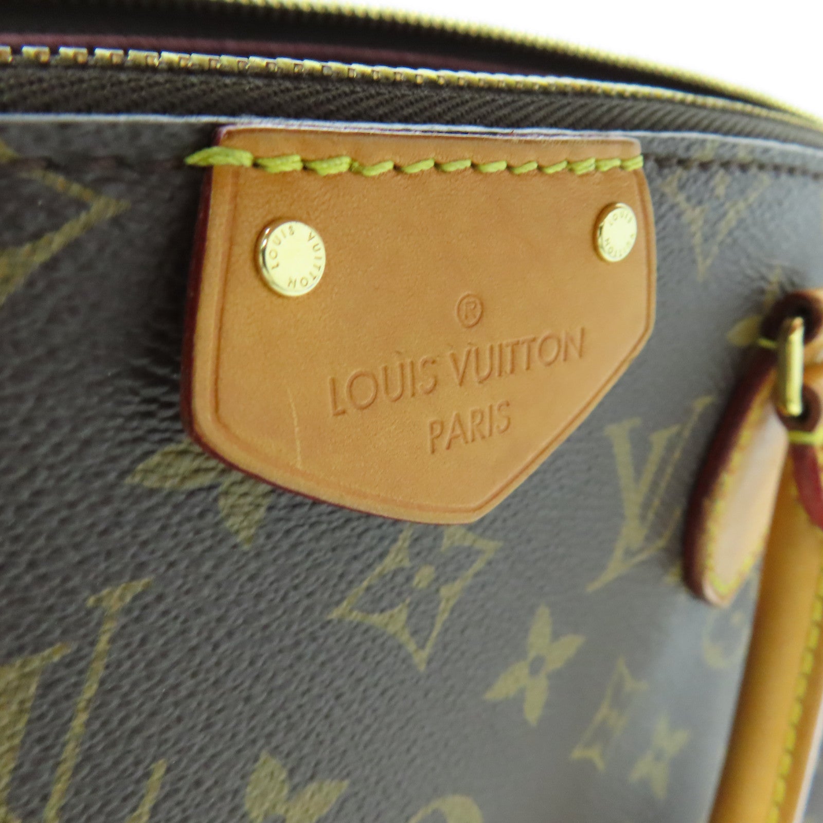 LOUIS VUITTON Monogram Turenne MM Shoulder Bag金扣手挽肩背两用袋啡色