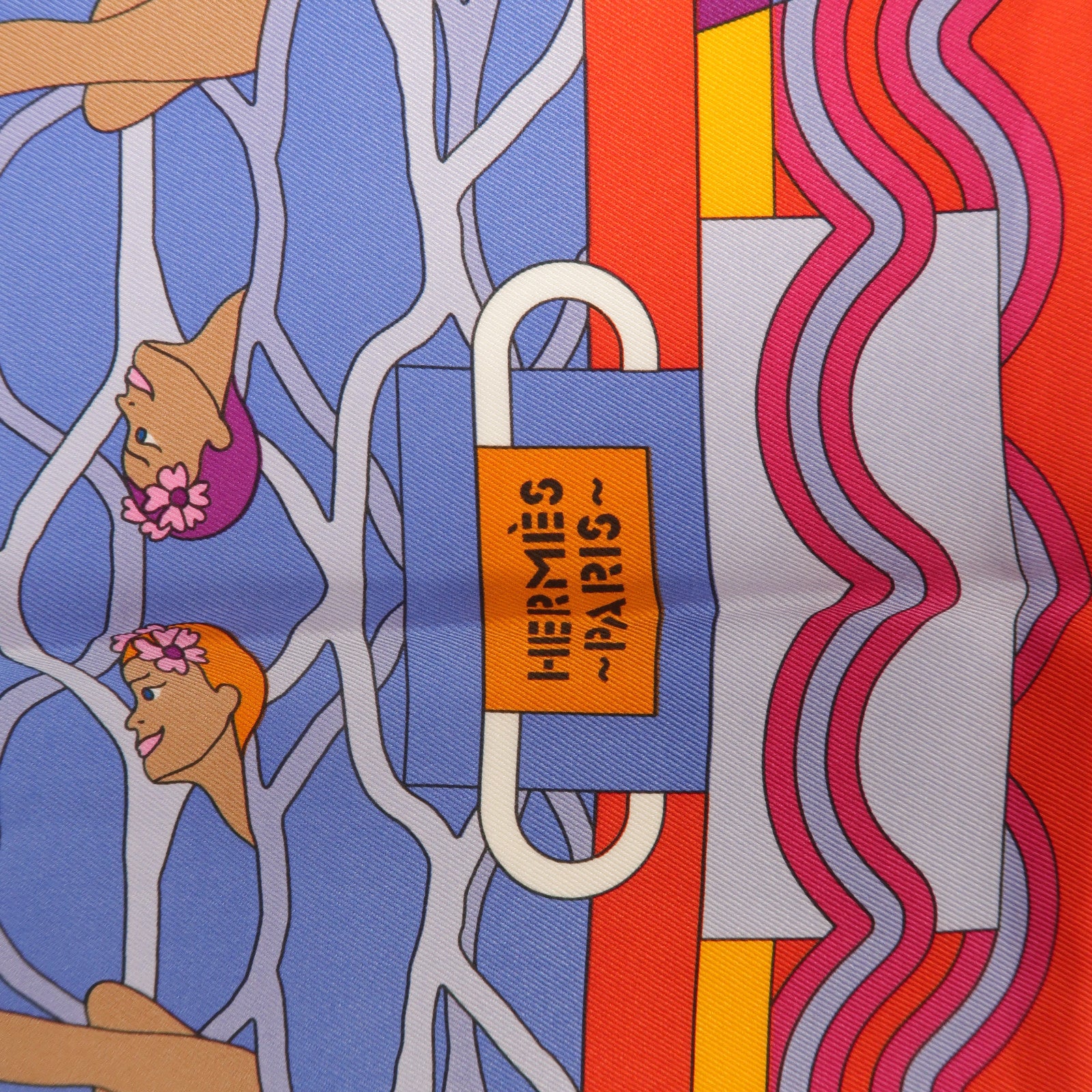 HERMES 絲質Scarf 70x70絲巾