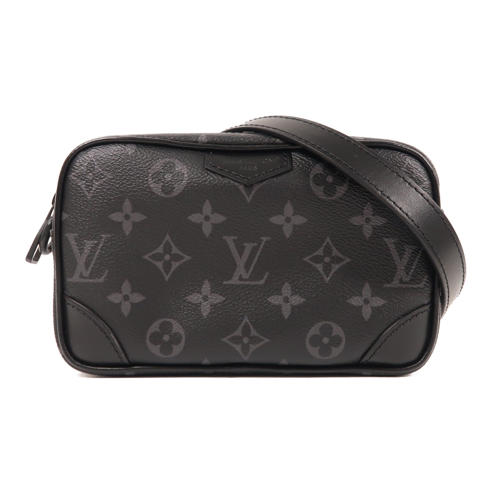 LOUIS VUITTON Monogram Eclipse Trocadero Wearable Wallet肩背袋