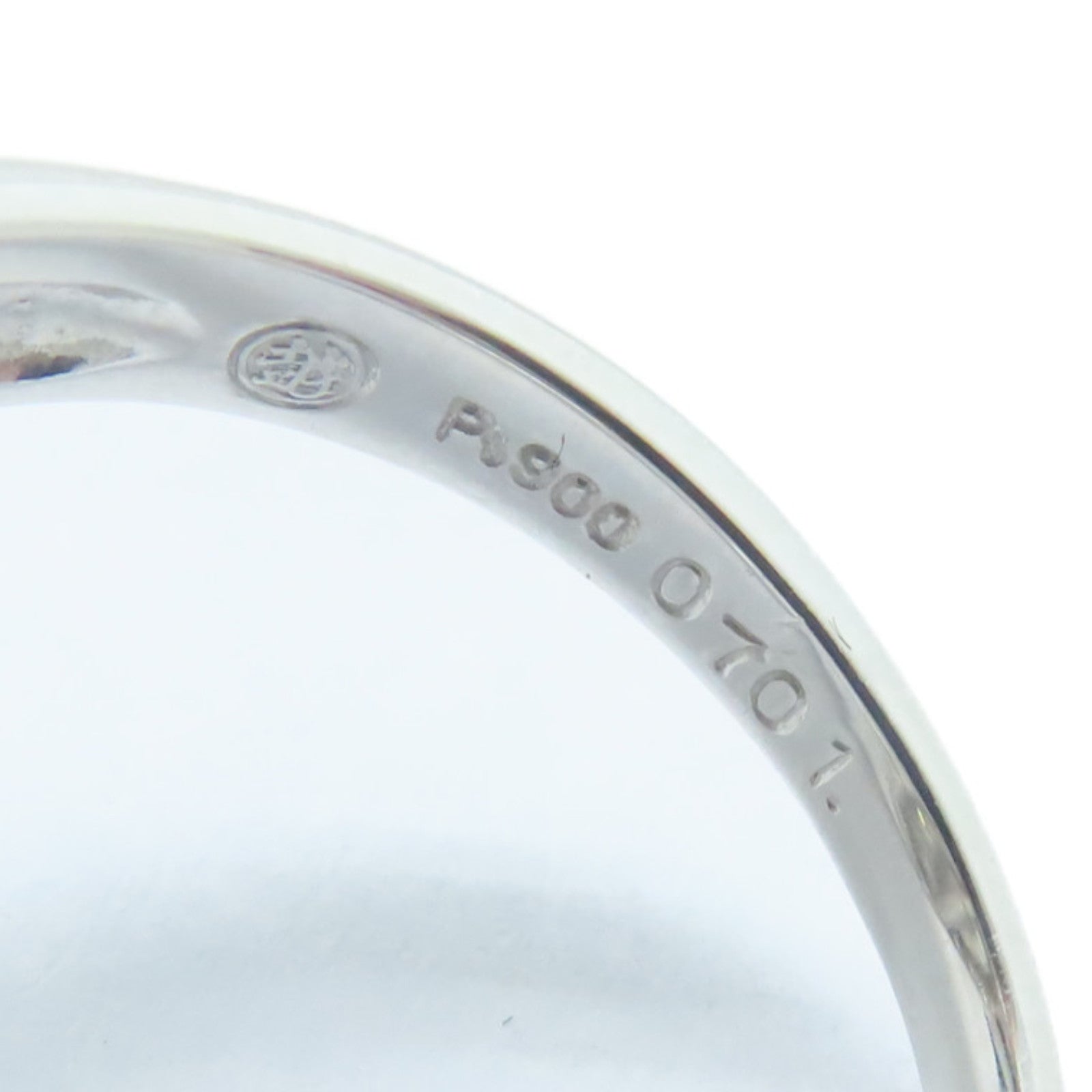 JEWELRY PT900鉑金Diamond Ring 0.701ct鑽石/0.3ct鑚石戒指US#6.5