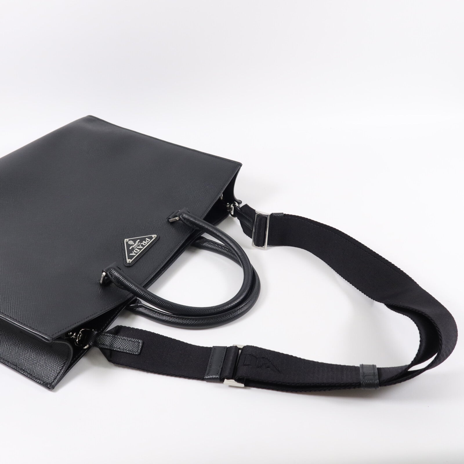 PRADA 牛皮皮革2 Way Shoulder手挽肩背兩用袋