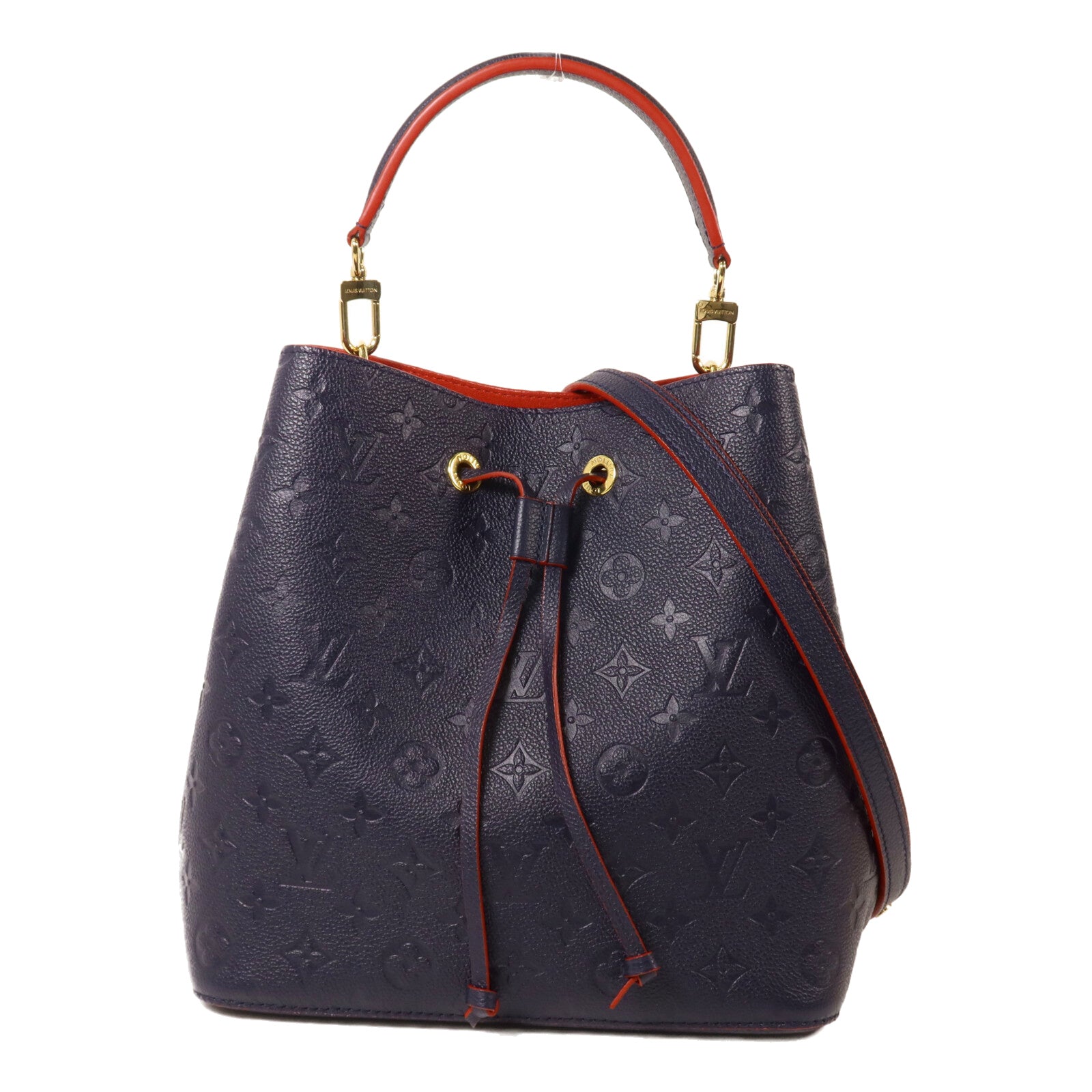 LOUIS VUITTON Monogram Empreinte Neo Noe MM手挽肩背兩用袋