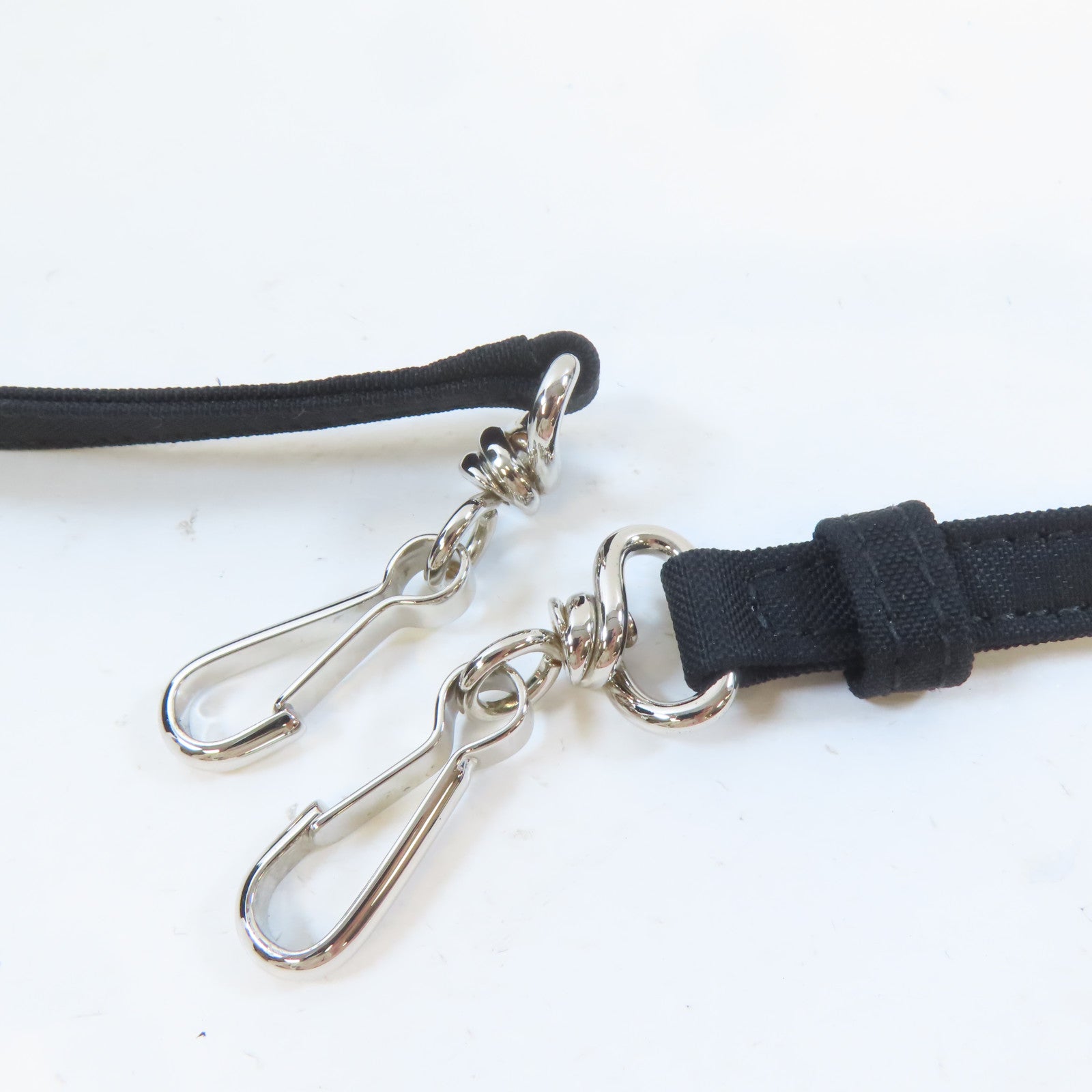 BALENCIAGA 尼龍Bucket銀扣手挽肩背兩用袋黑色