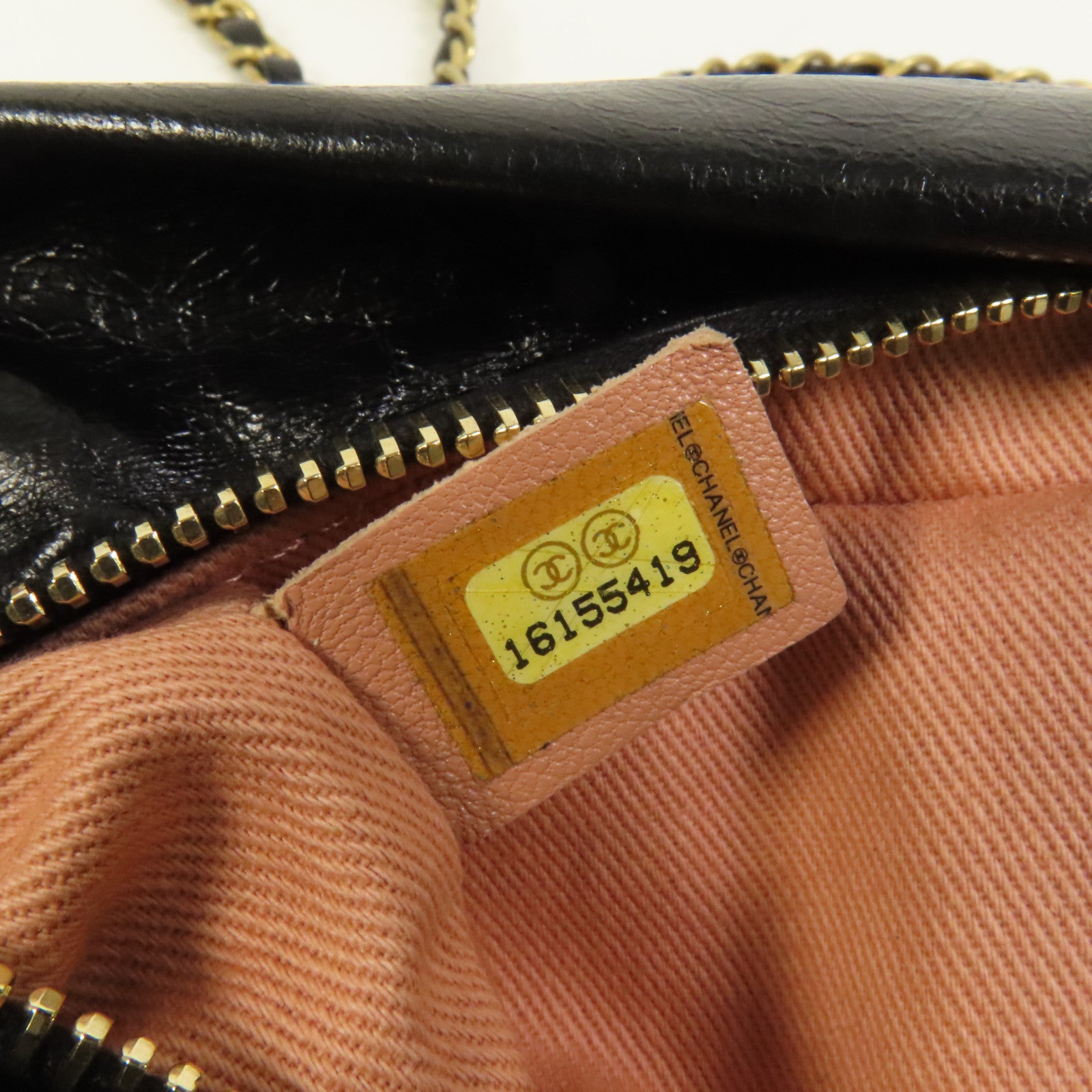 CHANEL 牛皮皮革 Bombay Baluchon金扣肩背袋