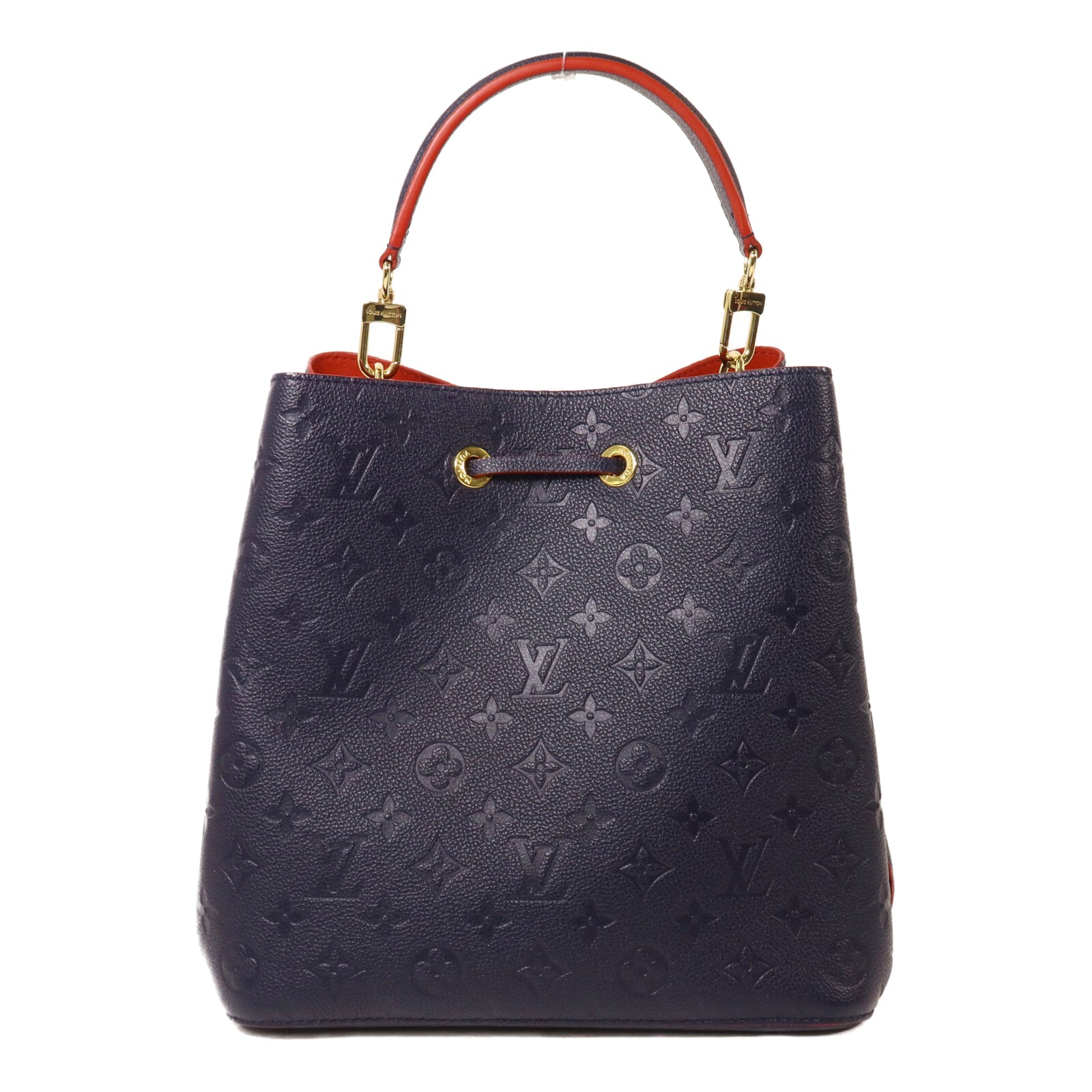 LOUIS VUITTON Monogram Empreinte Neo Noe MM手挽肩背兩用袋